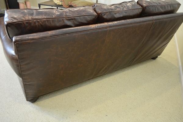 Restoration Hardware Original Lancaster Leather Sofa