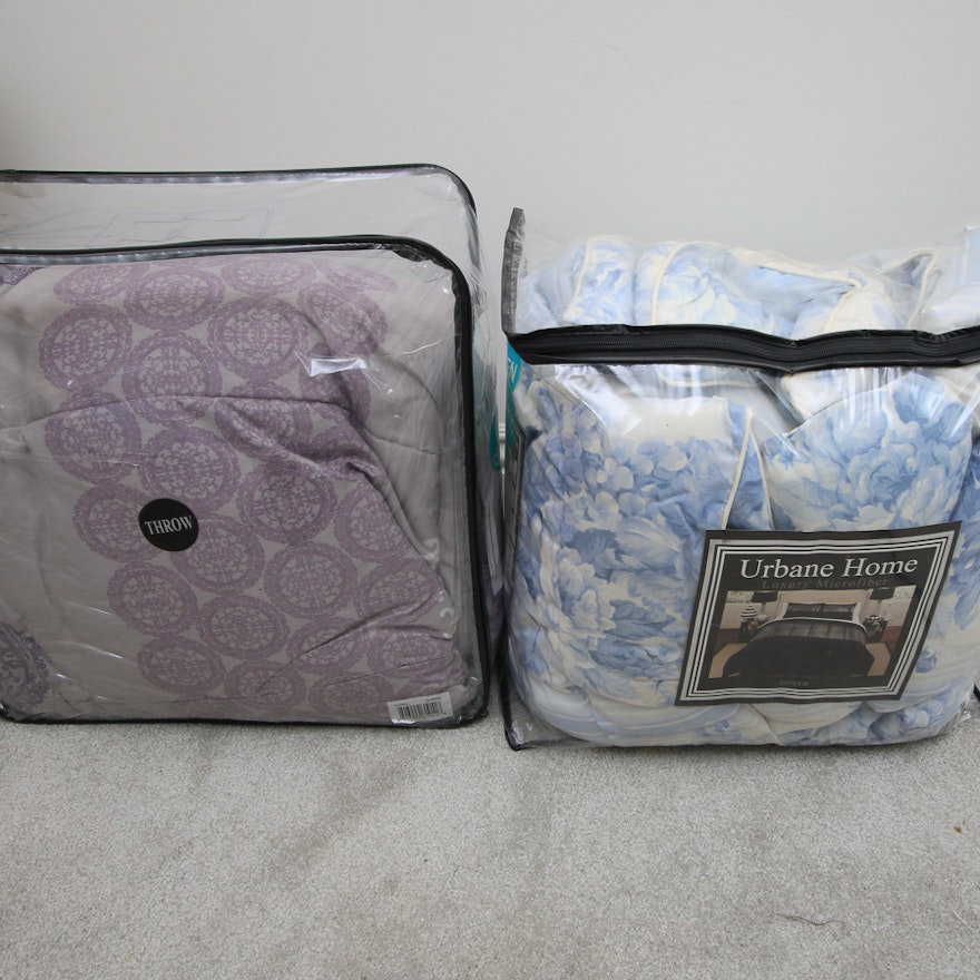 Two Queen Comforter Sets