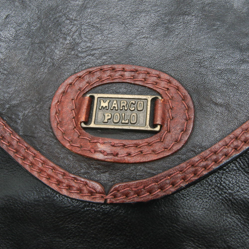 Assortment of Three Leather Bags including Marco Polo