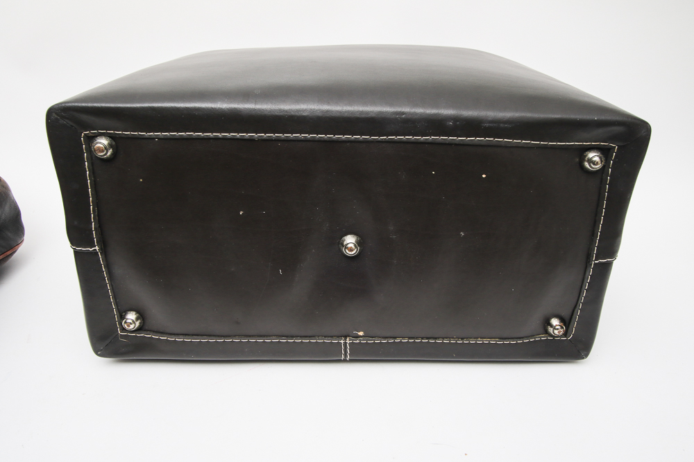 Assortment of Three Leather Bags including Marco Polo