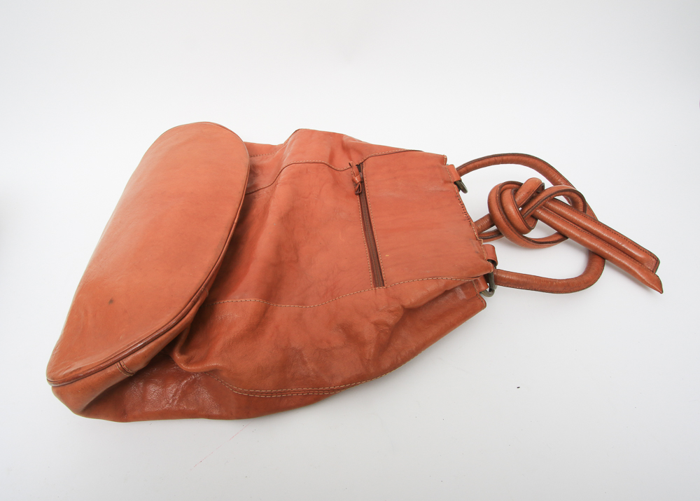 Assortment of Three Leather Bags including Marco Polo