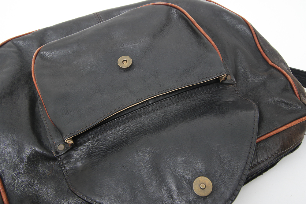 Assortment of Three Leather Bags including Marco Polo