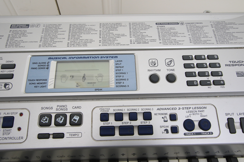 Radio Shack Electronic Keyboard and Stand