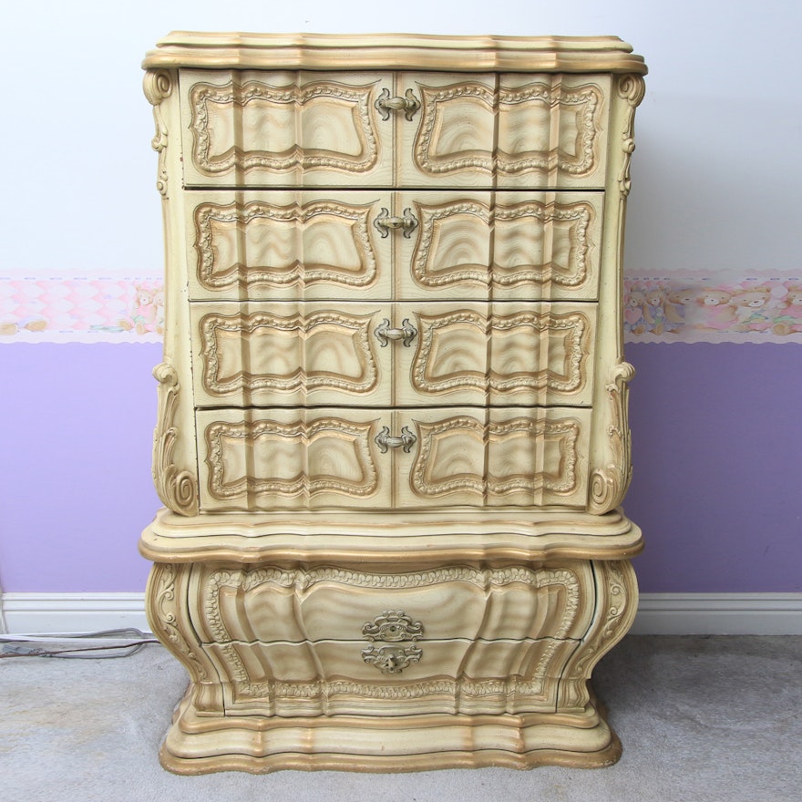 Scalloped Chest of Drawers