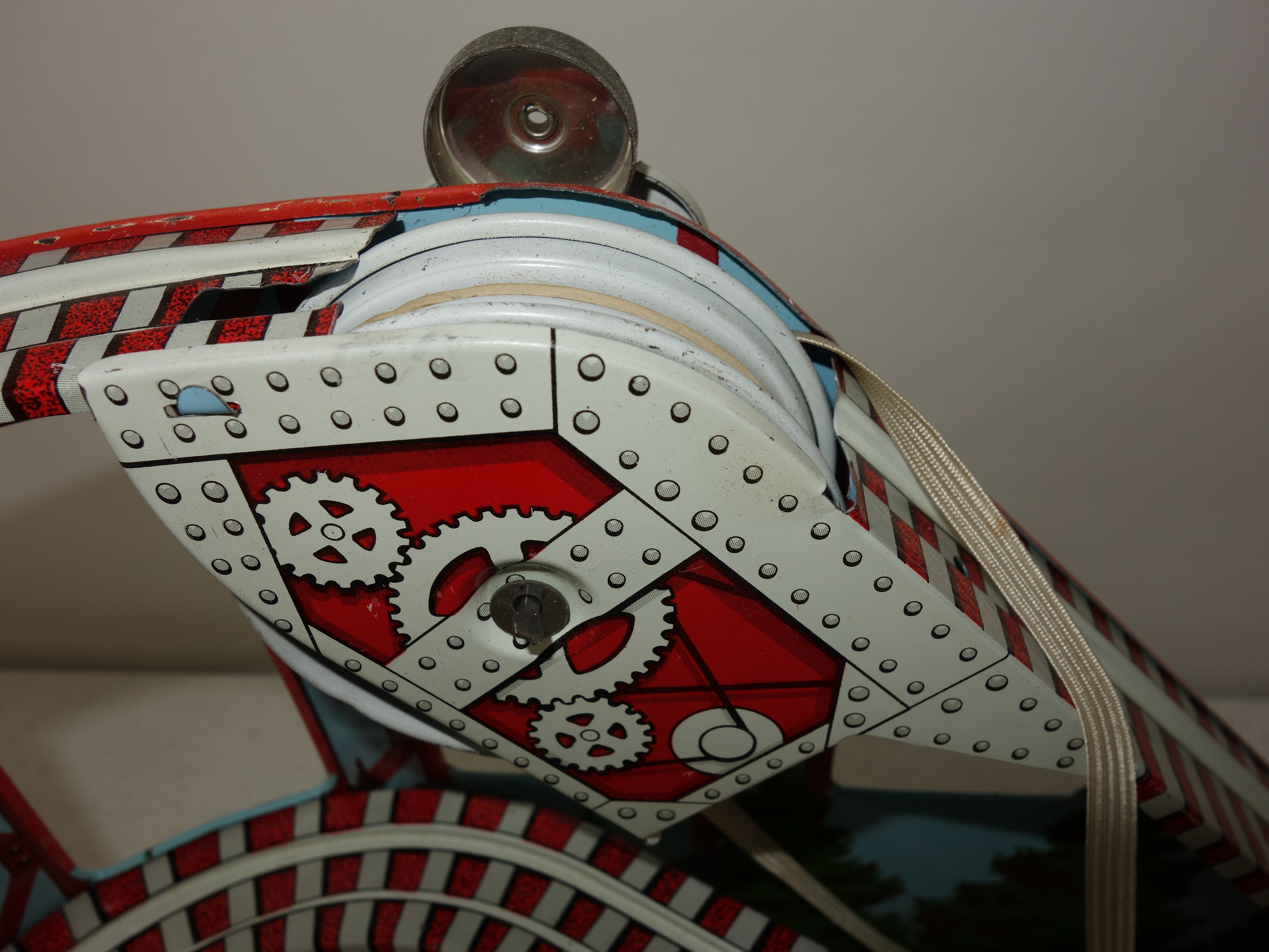 Vintage J Chein Roller Coaster Toy