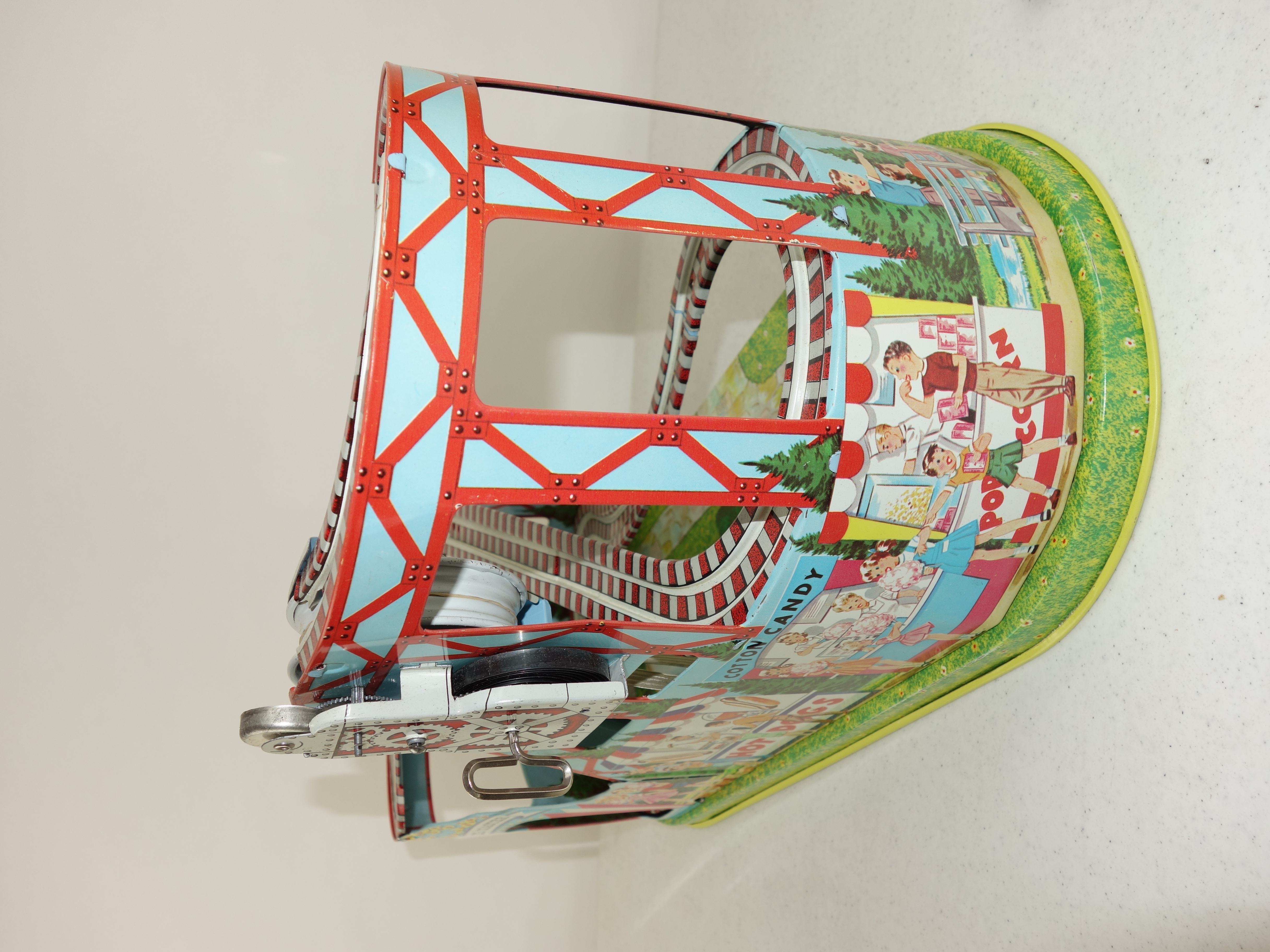 Vintage J Chein Roller Coaster Toy