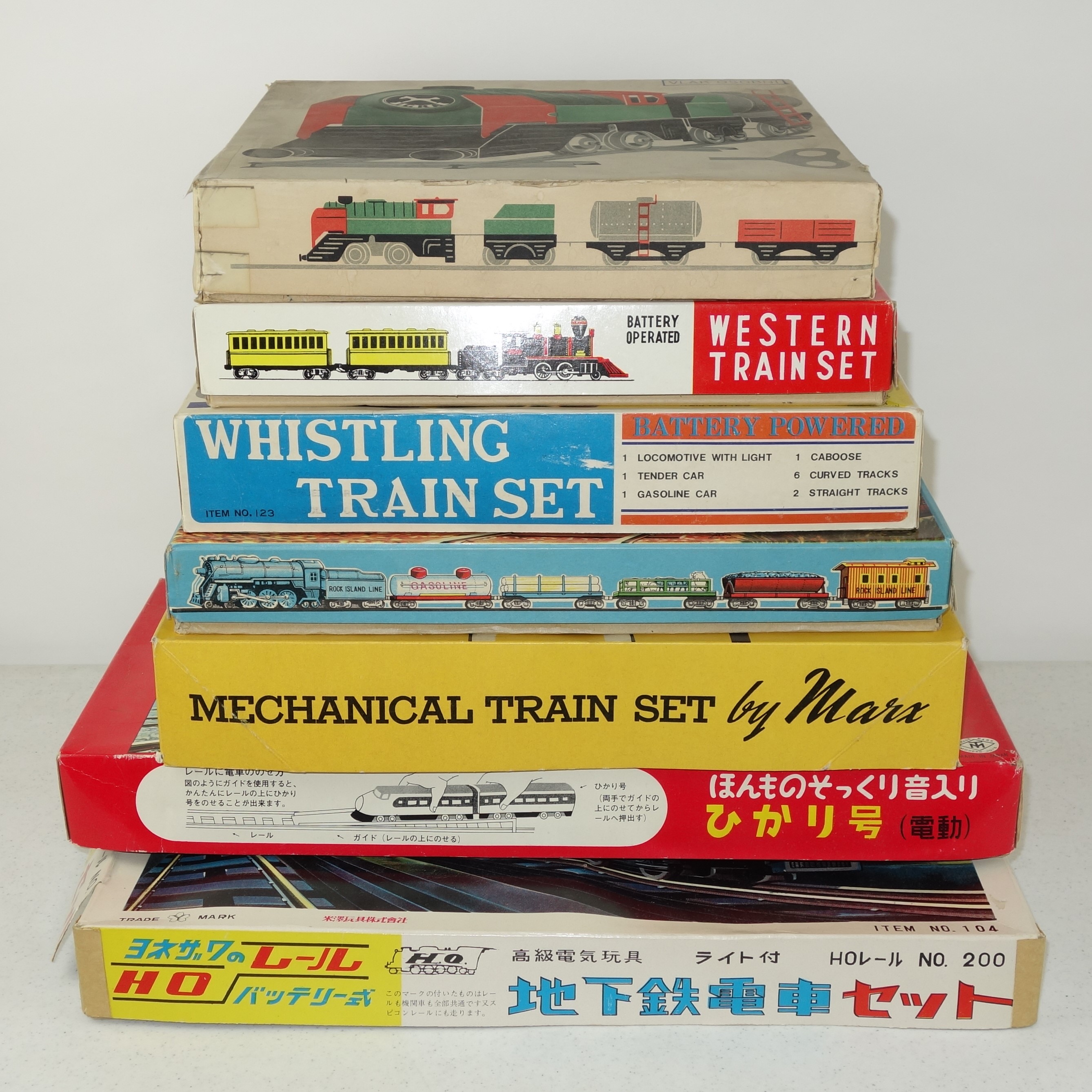 Marx and Other Vintage Train Sets