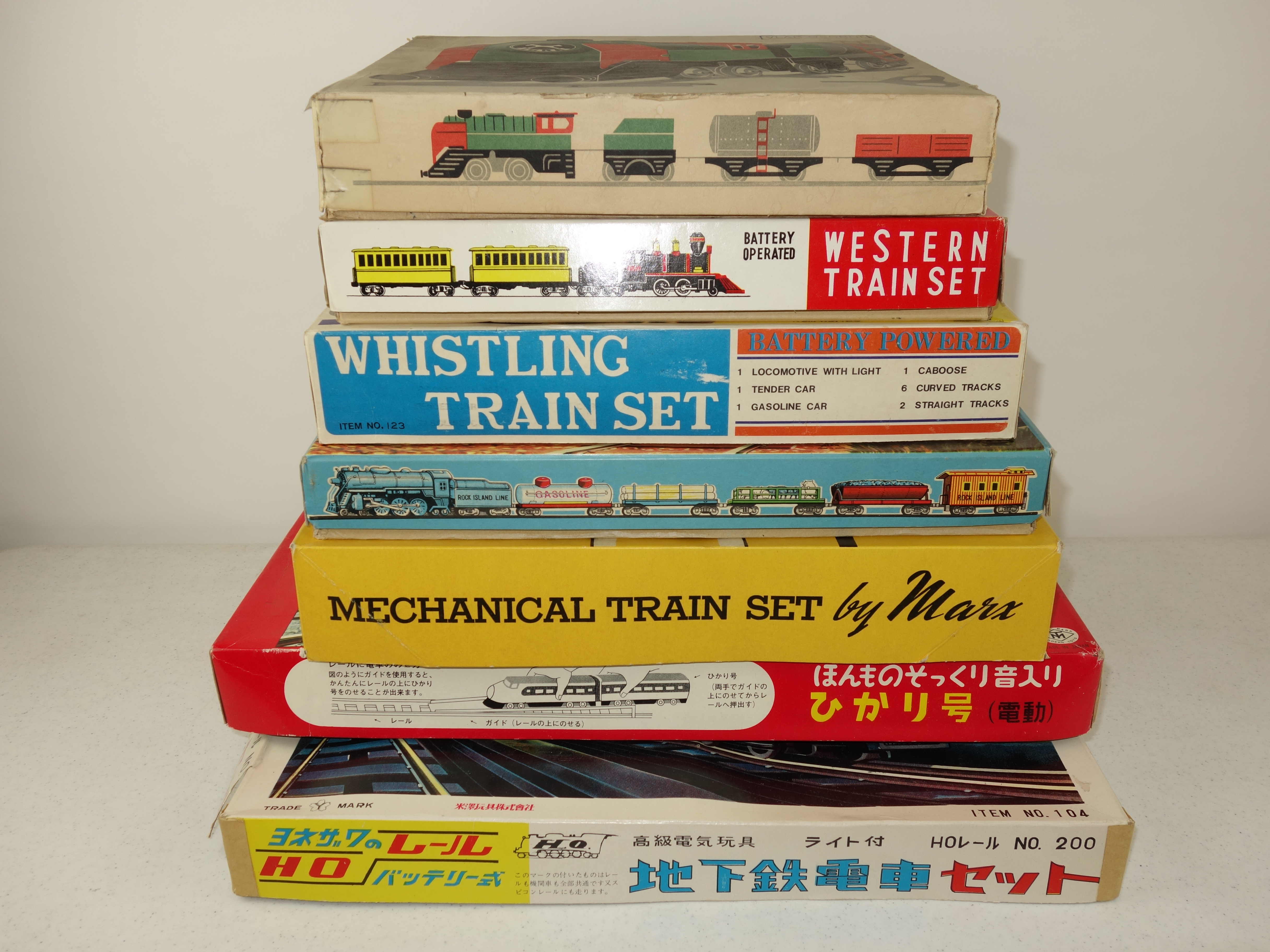 Marx and Other Vintage Train Sets