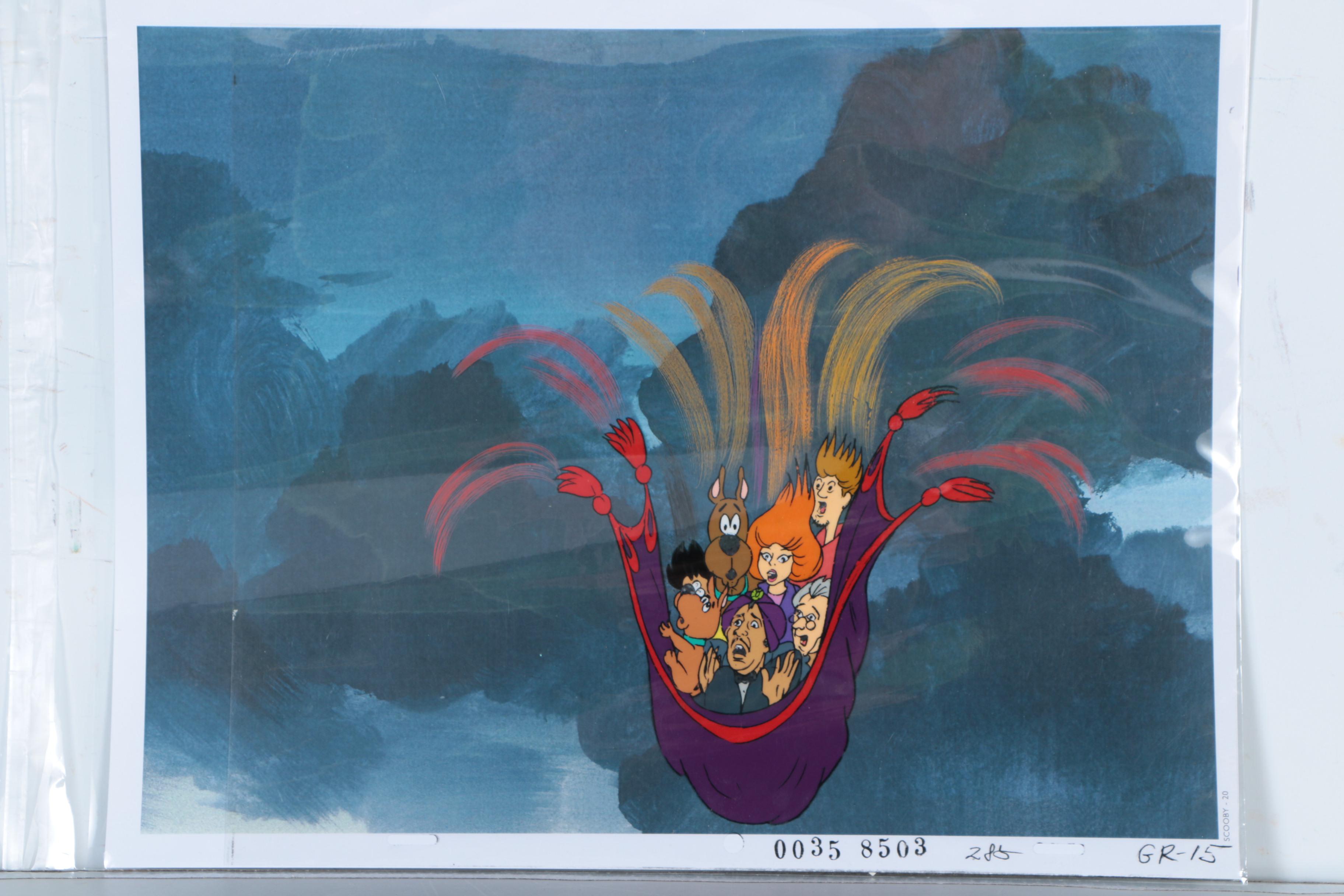 Scooby Doo Production Cels From "The Thirteen Ghosts of Scooby Doo"