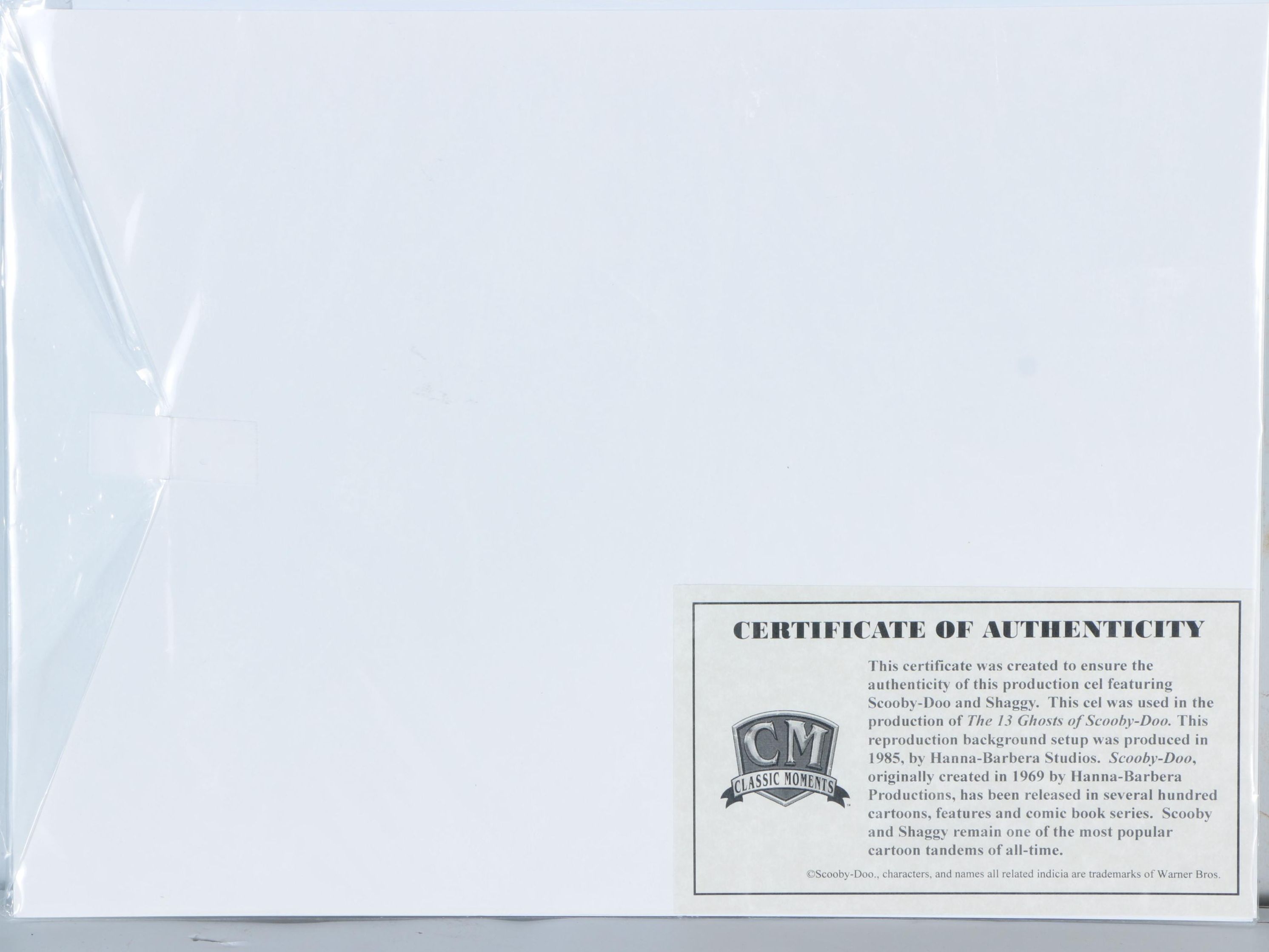 Scooby Doo Production Cels From "The Thirteen Ghosts of Scooby Doo"