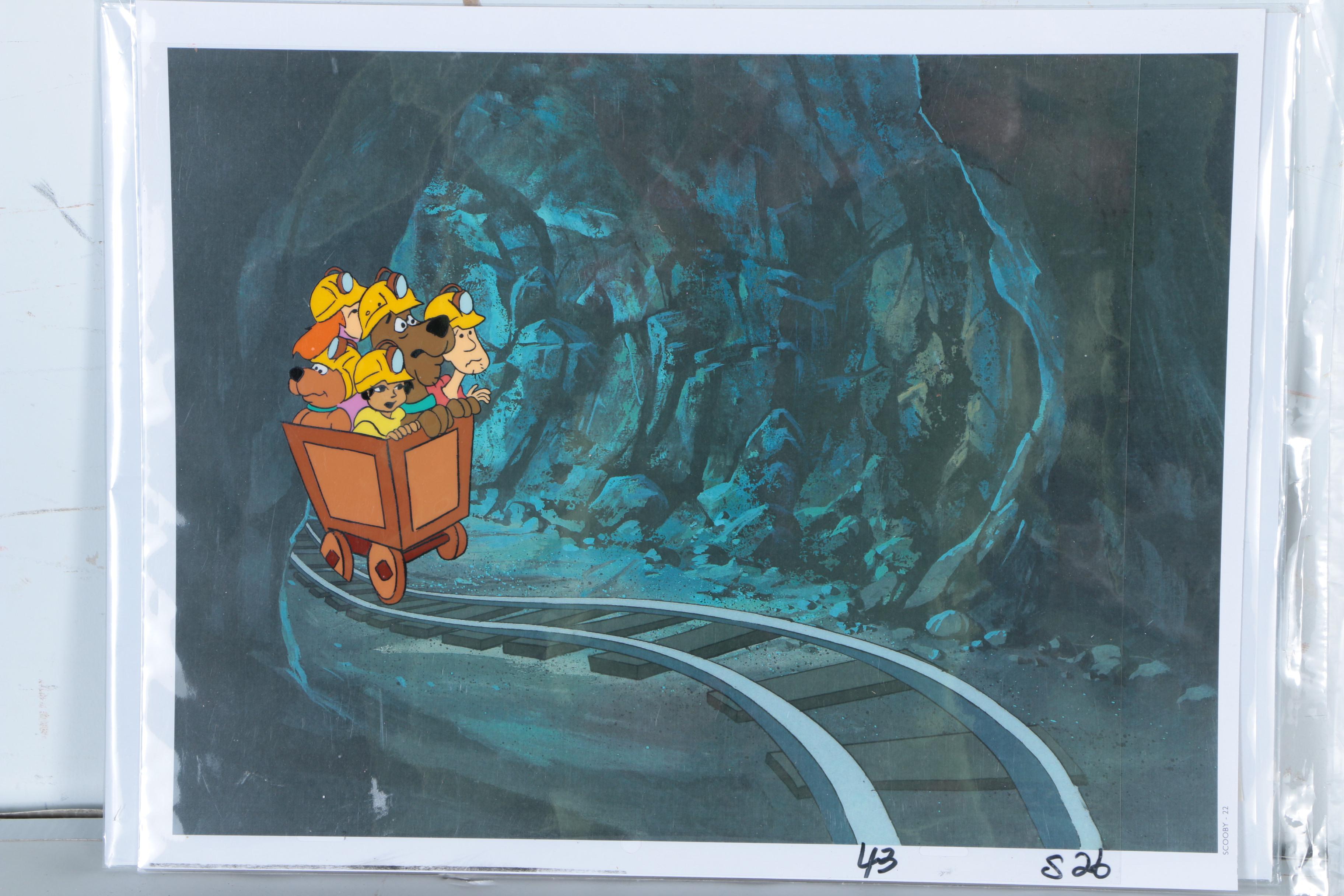 Scooby Doo Production Cels From "The Thirteen Ghosts of Scooby Doo"