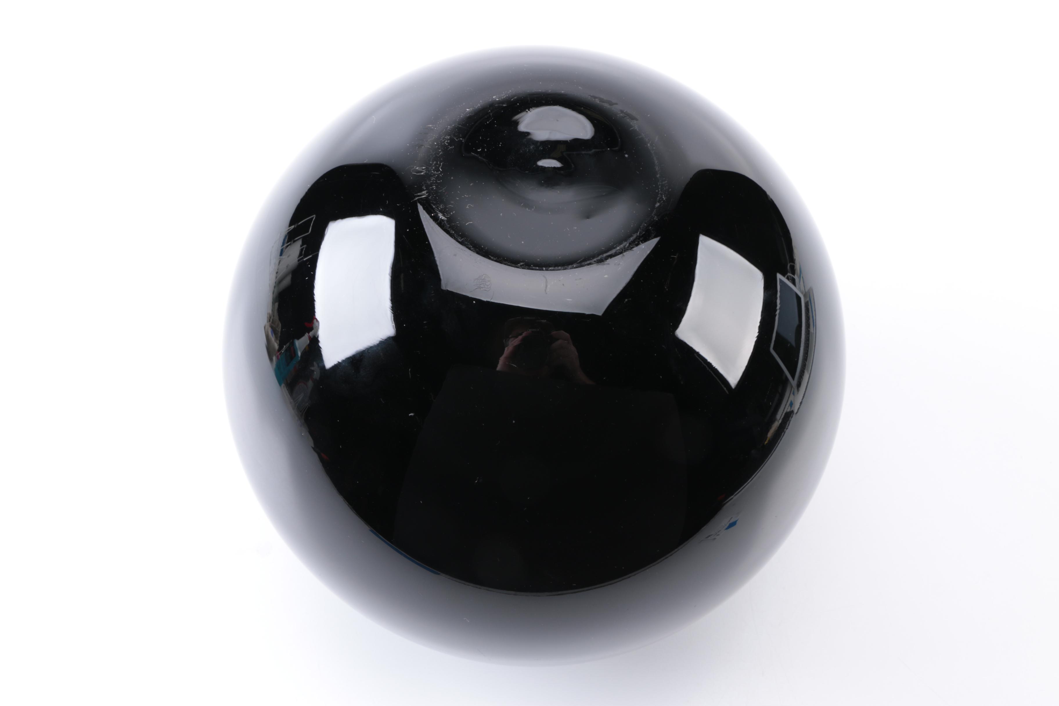 Spherical Art Glass Vase