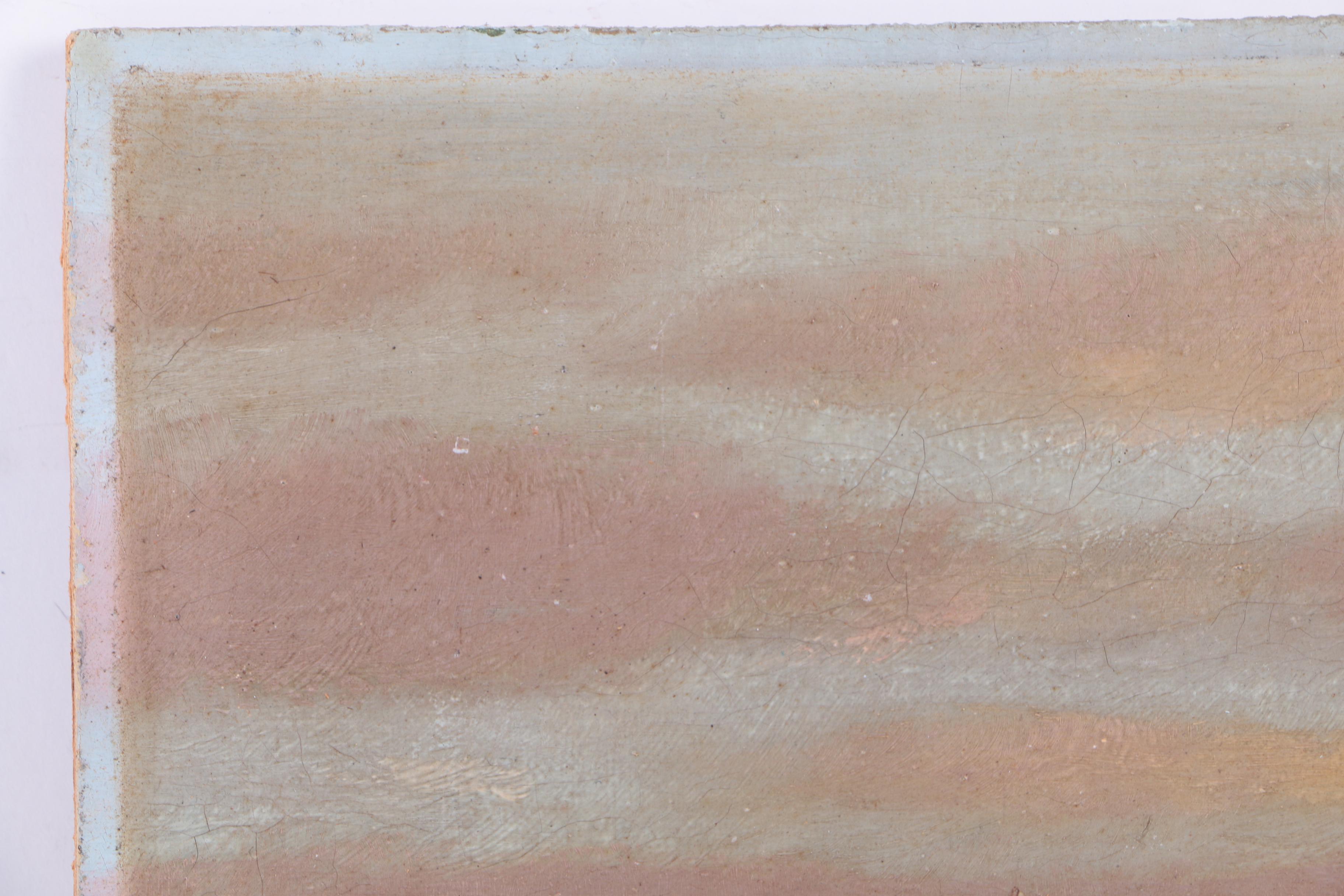 August Rollfing Oil Painting of Seascape