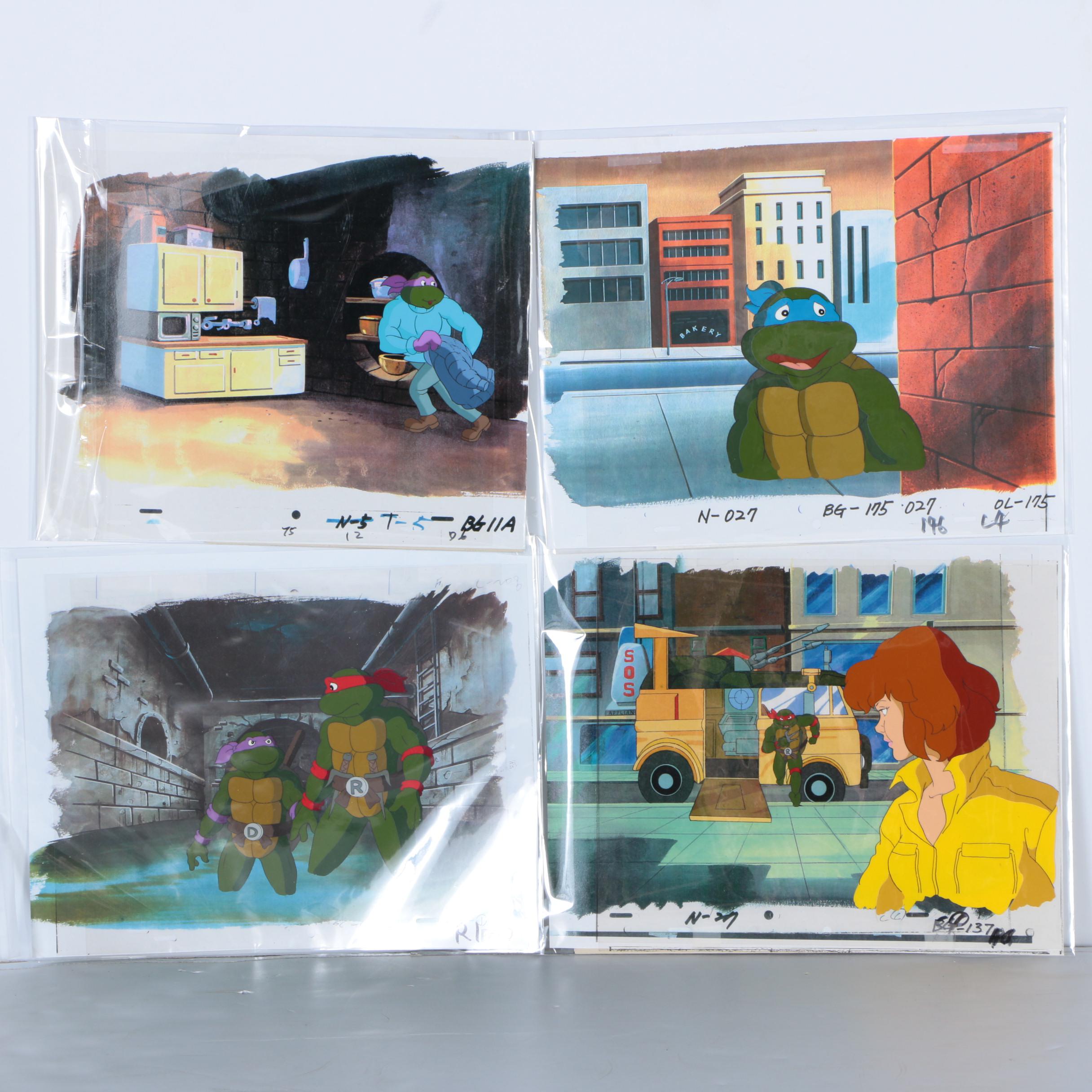 Teenage Mutant Ninja Turtles Original Production Cels