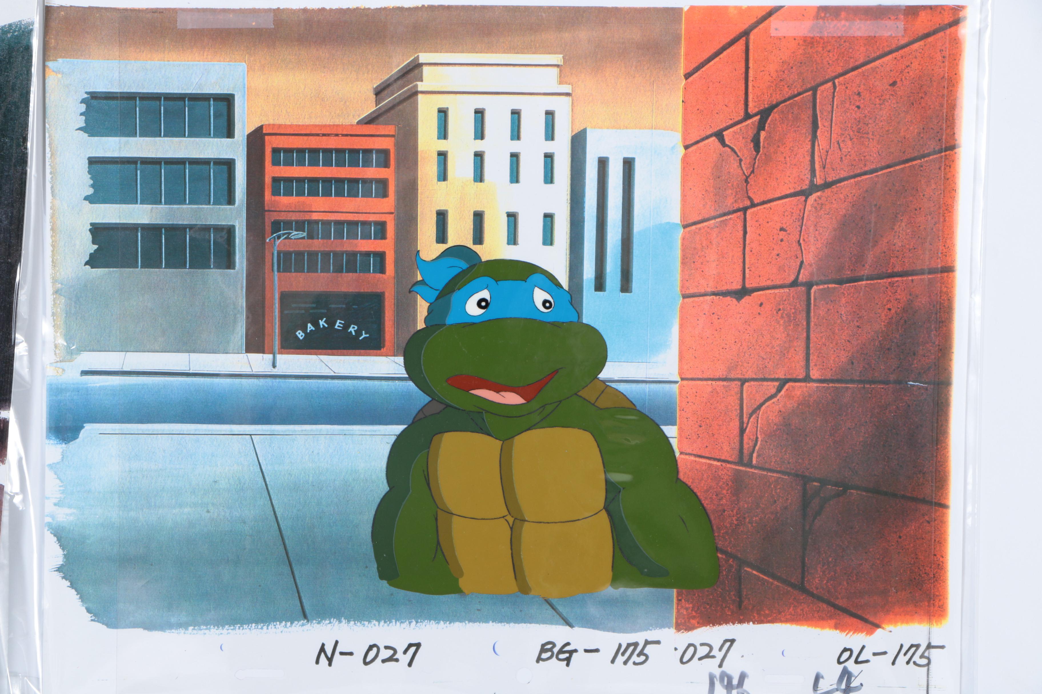 Teenage Mutant Ninja Turtles Original Production Cels