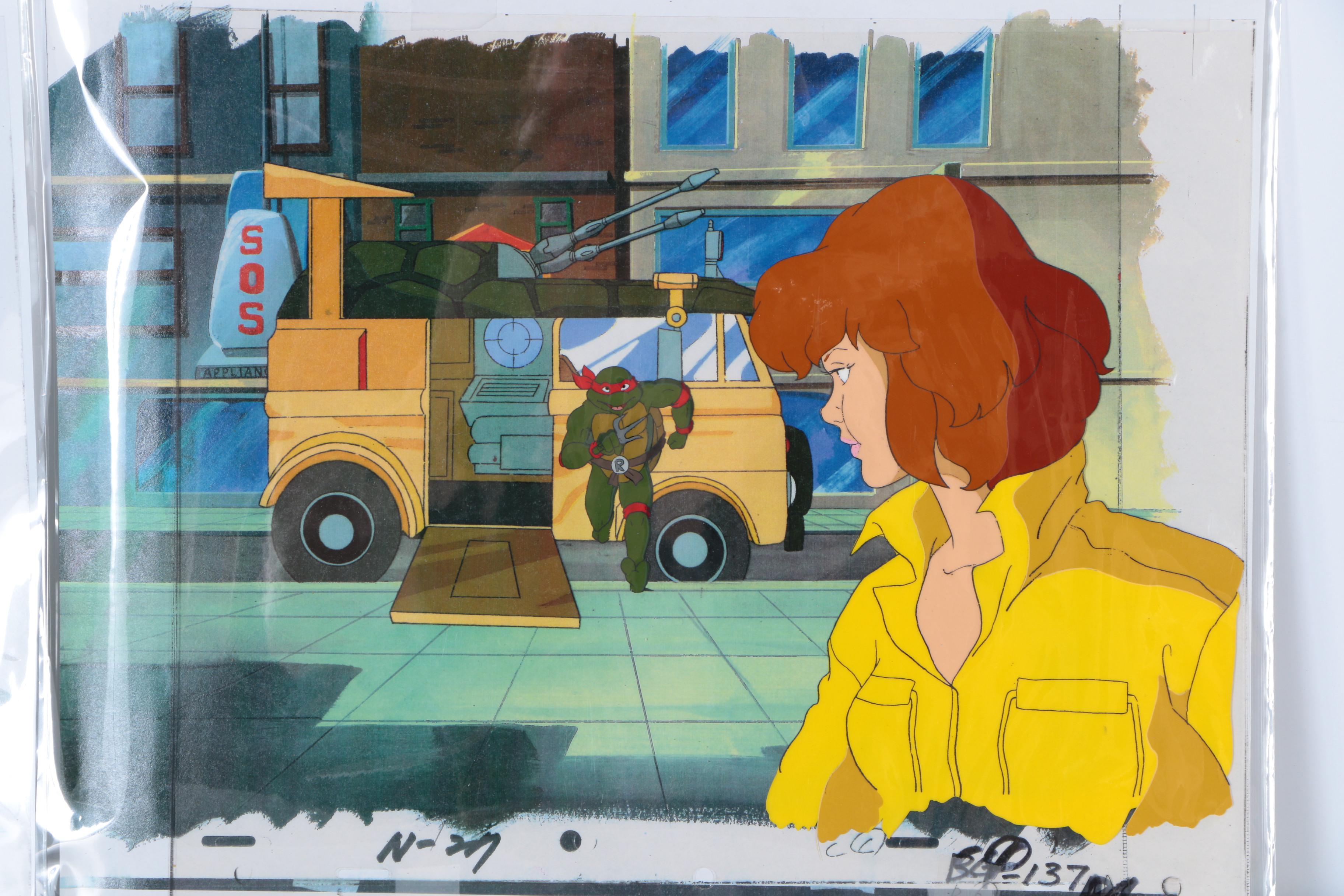 Teenage Mutant Ninja Turtles Original Production Cels