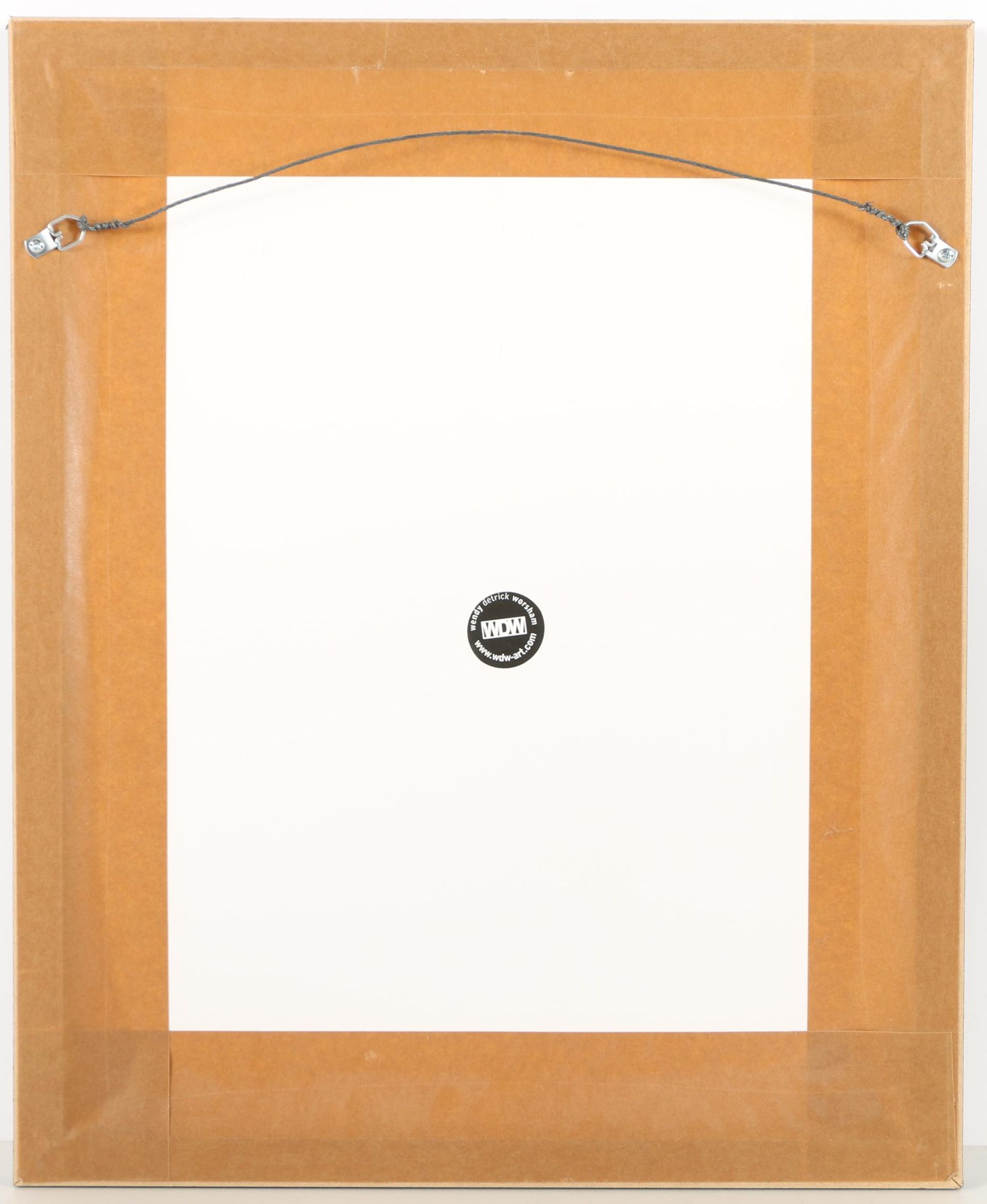 Wendy Detrick Worsham Limited Edition Offset Lithograph of a Finch