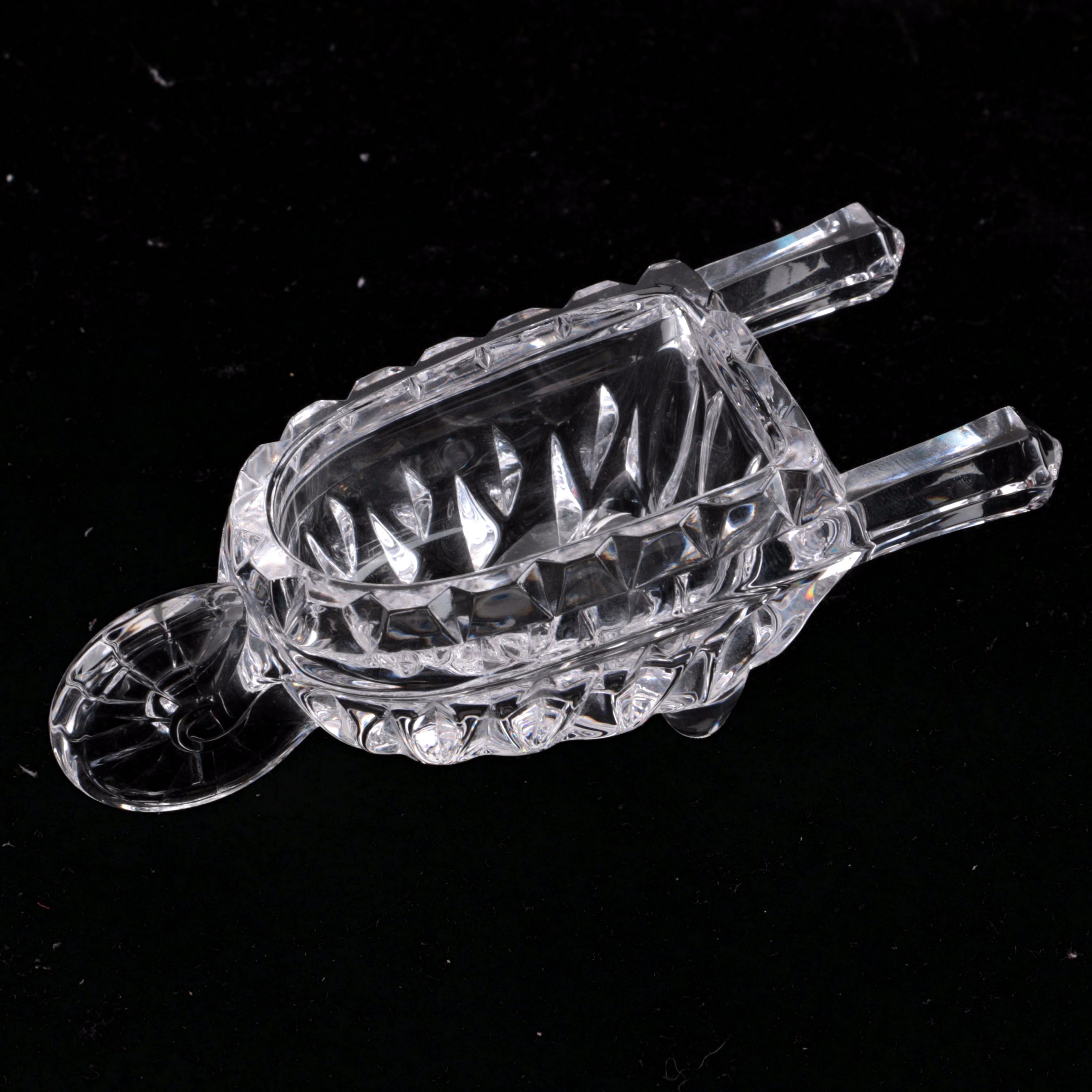 Crystal Wheelbarrow Figurine