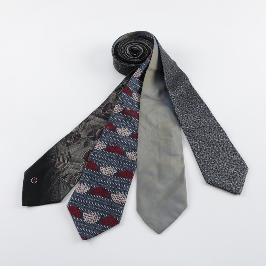 Halston III and Boss Hugo Boss Men's Neckties