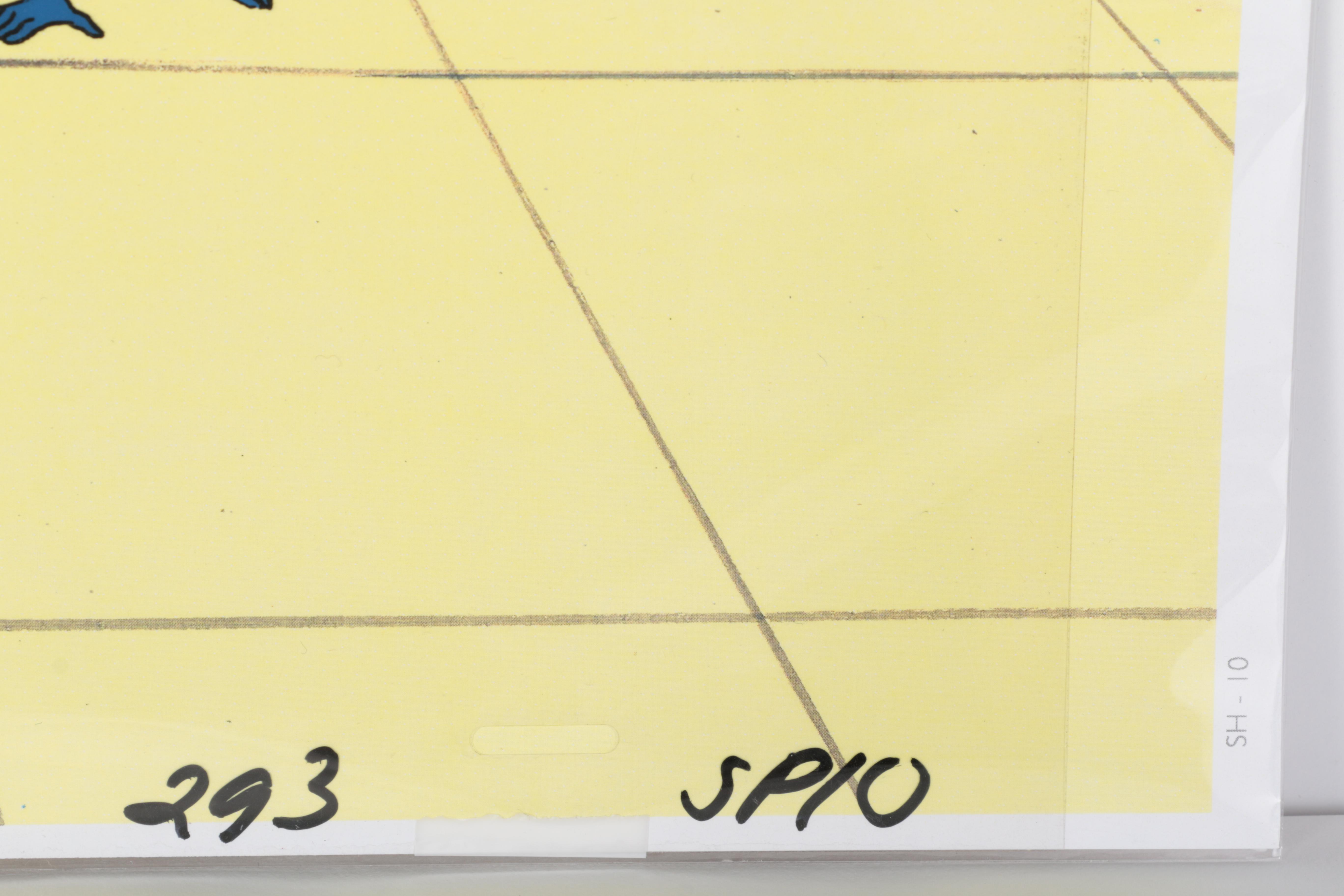 Two Original Hanna-Barbera "Superman & Friends" Production Cels