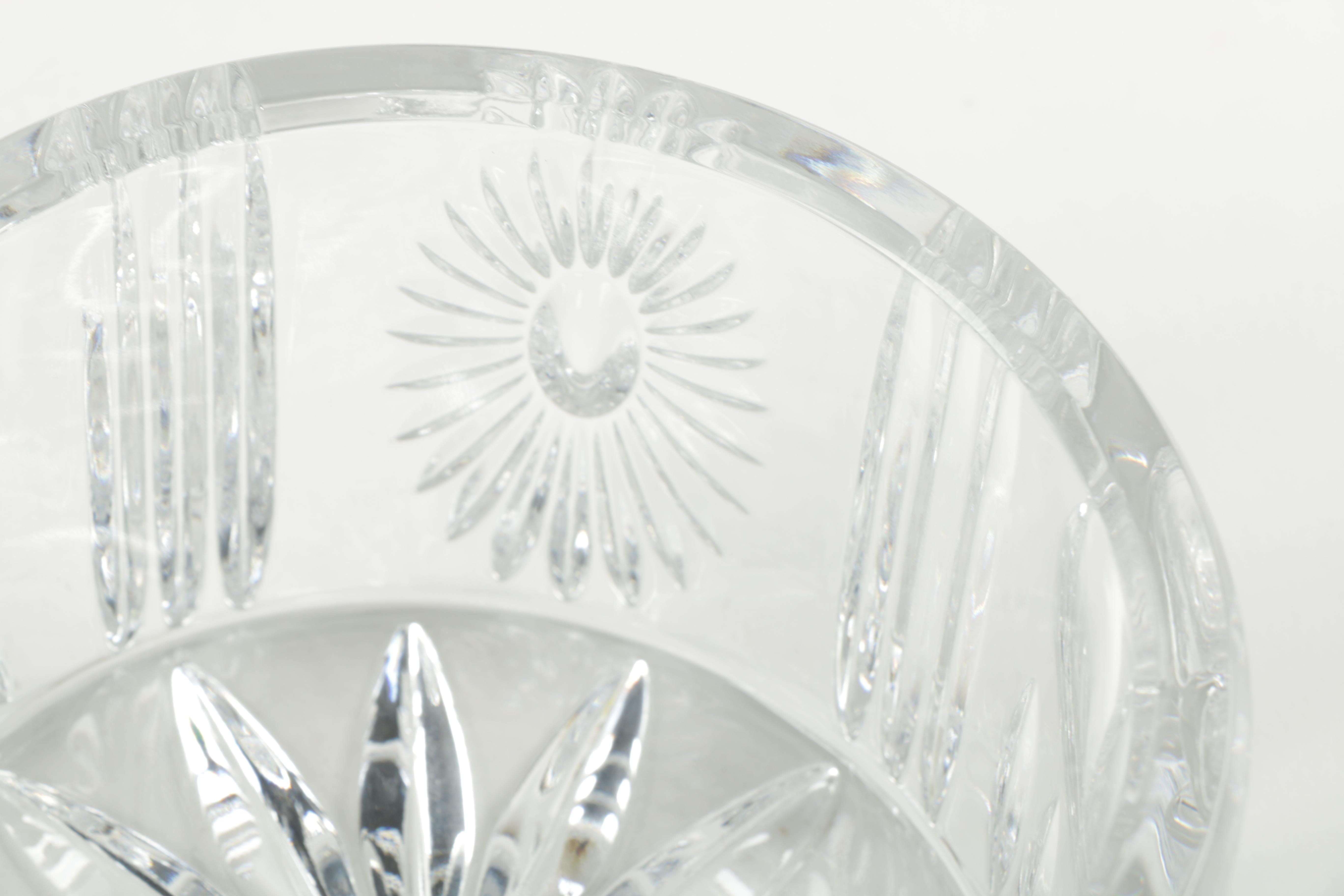 Waterford Crystal "Millennium" Wine Bottle Coaster