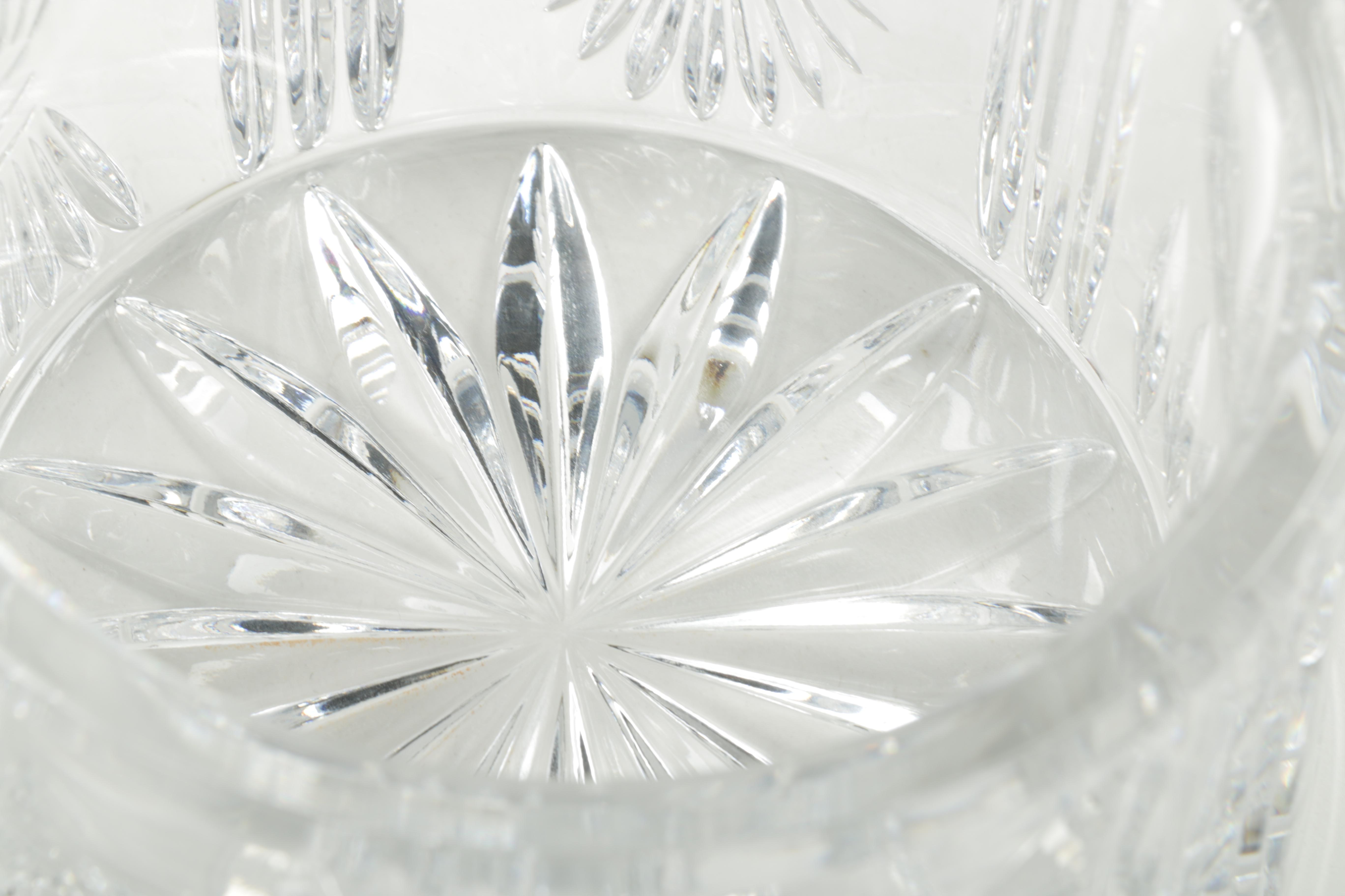 Waterford Crystal "Millennium" Wine Bottle Coaster