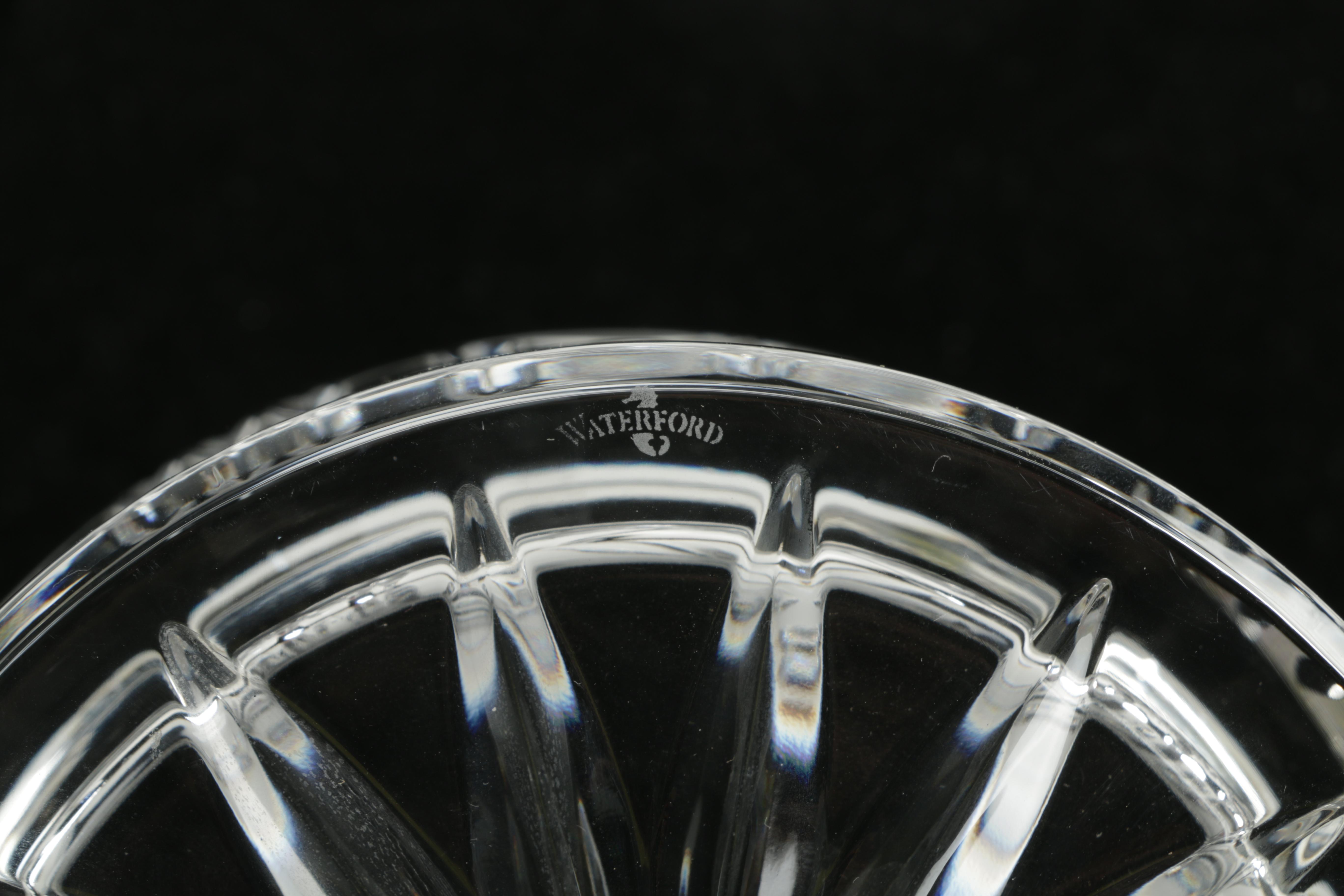 Waterford Crystal "Millennium" Wine Bottle Coaster