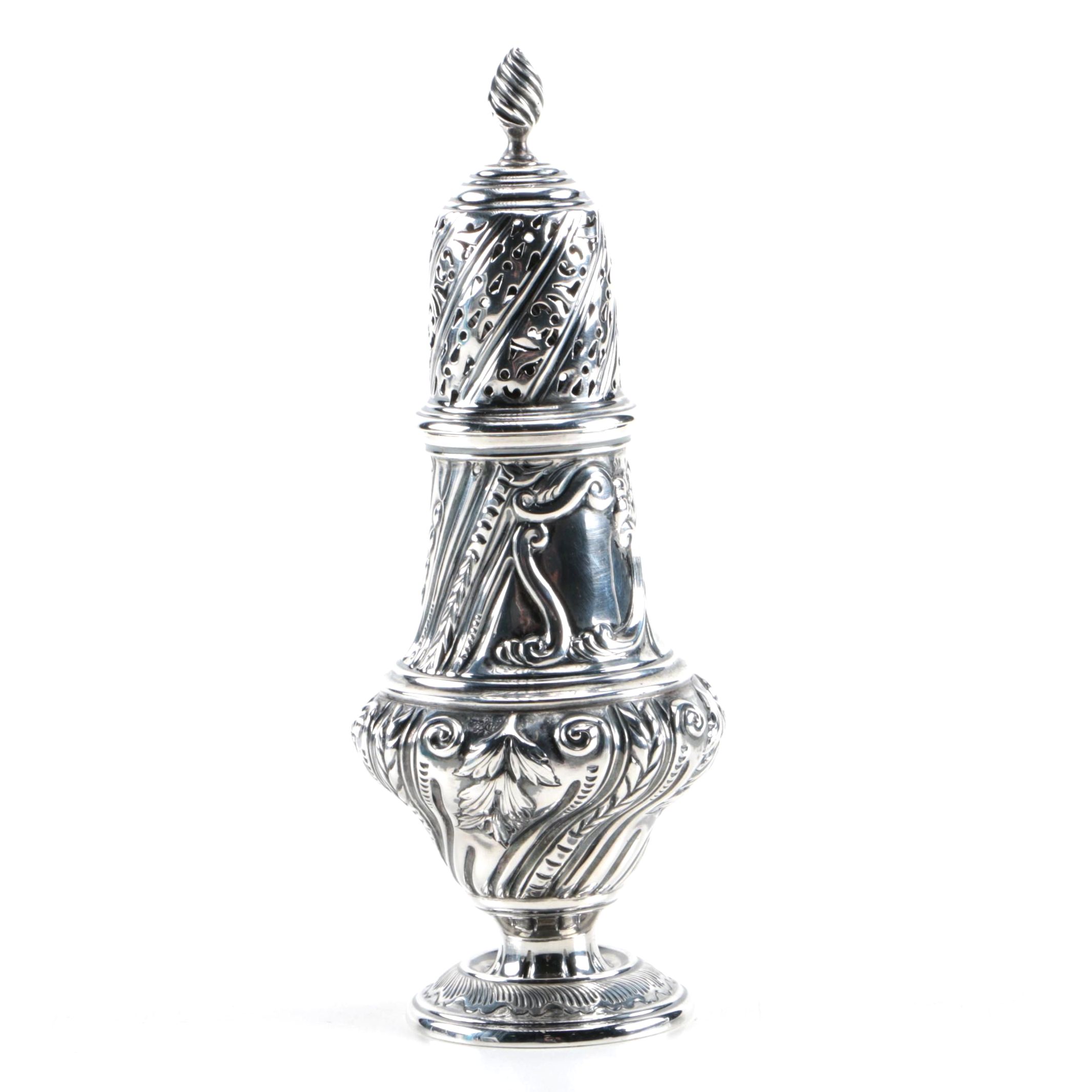 Thomas Bradbury & Sons Sterling Silver Sugar Caster 1915