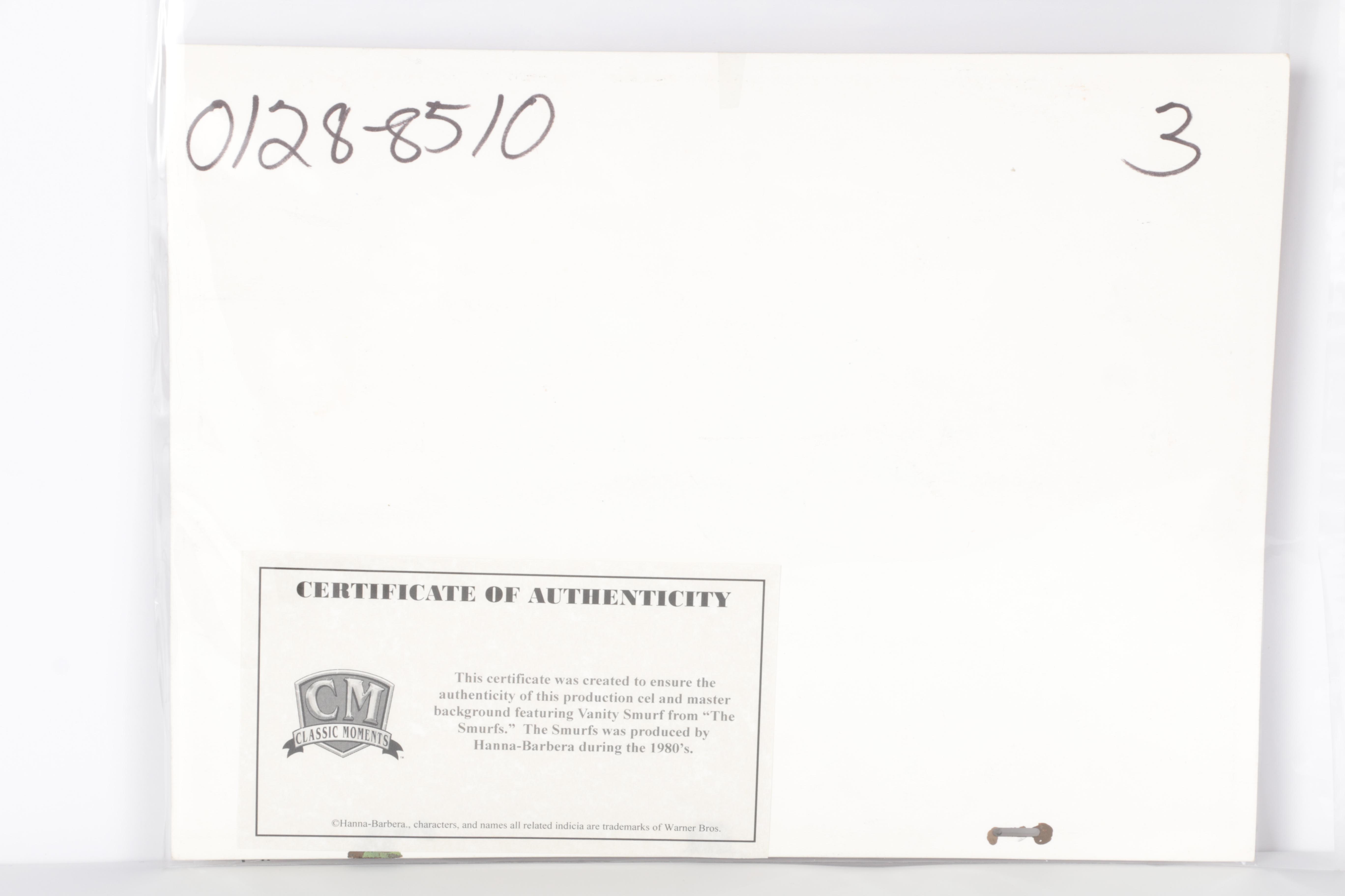 Production Cels Featuring Characters from "The Smurfs"