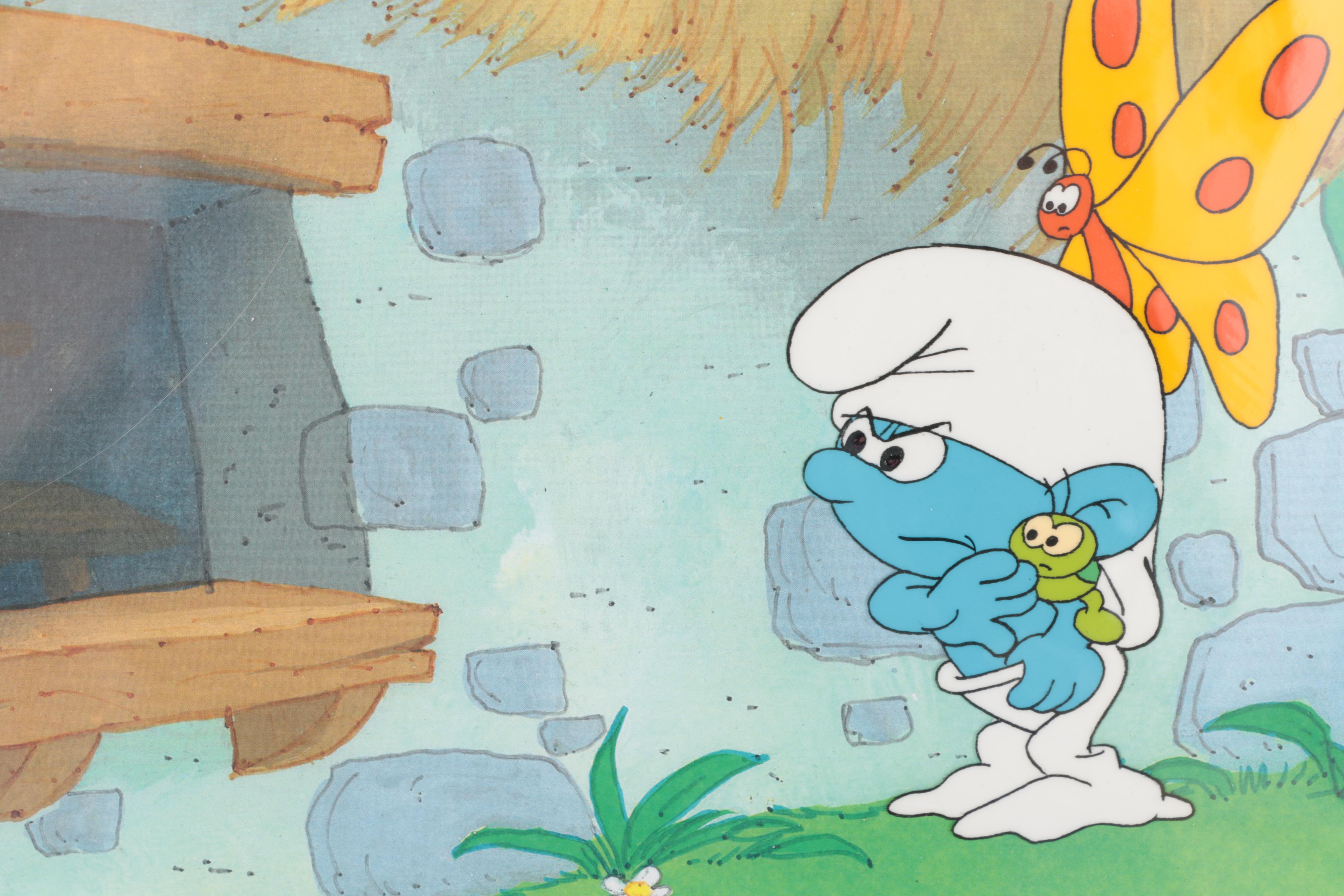 Production Cels Featuring Characters from "The Smurfs"