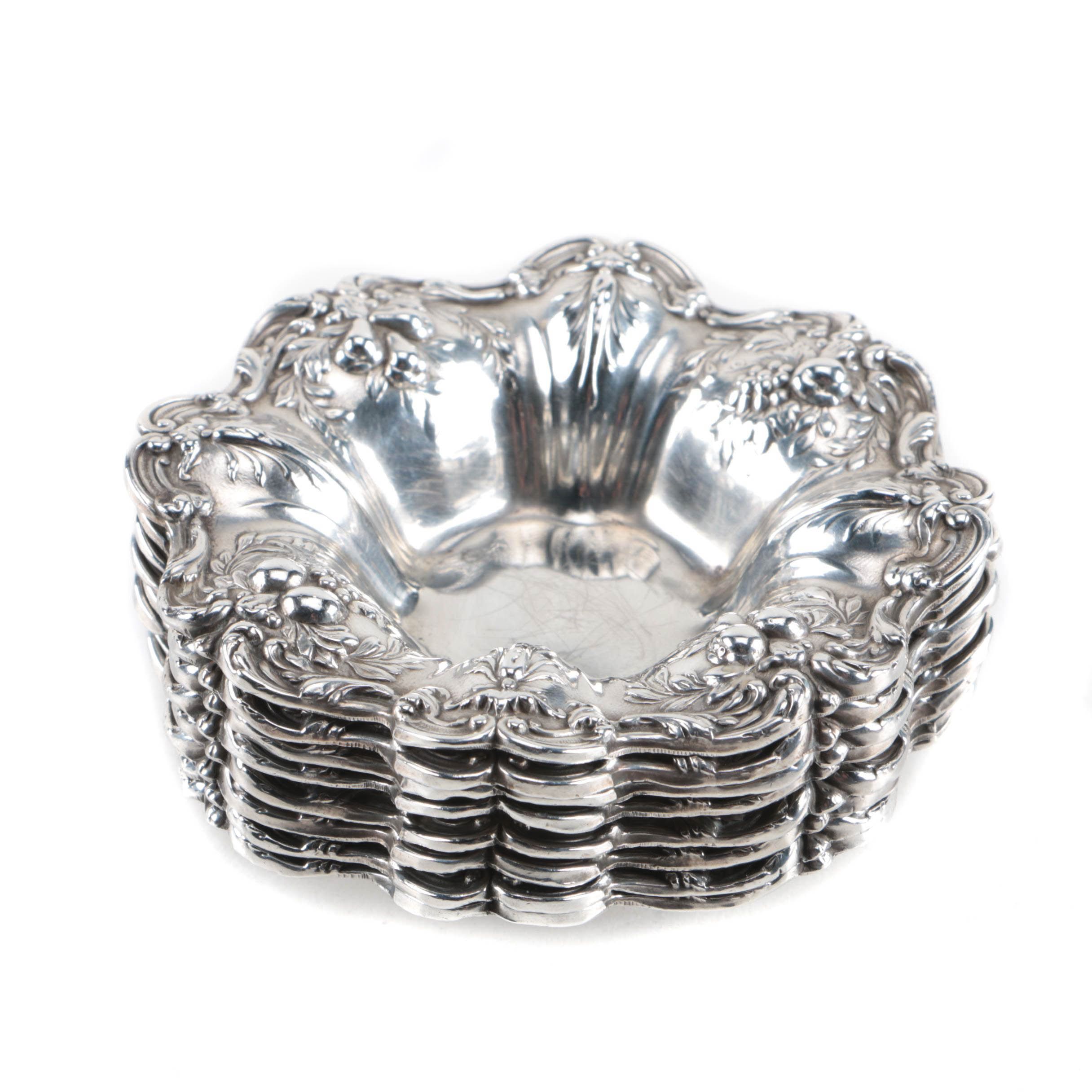 Reed Barton "Francis I" Sterling Silver Nut Dishes