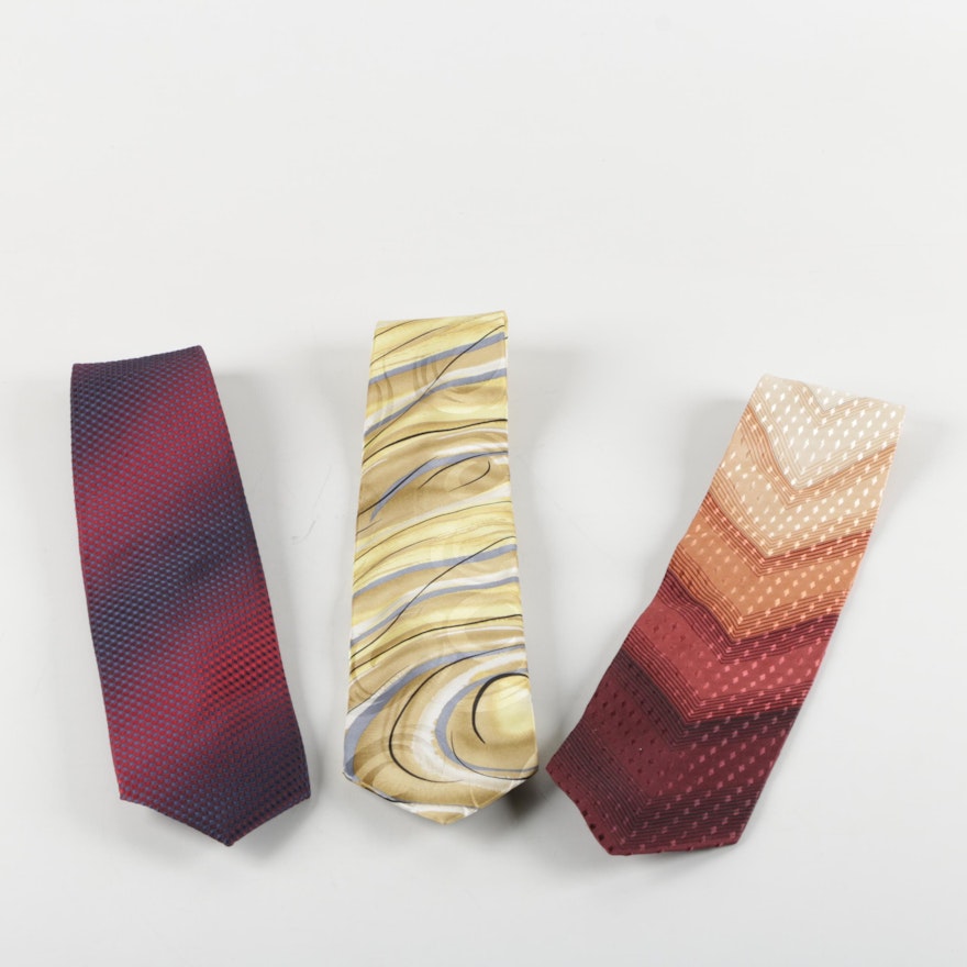Men's Neckties Including Vitaliano Pancaldi