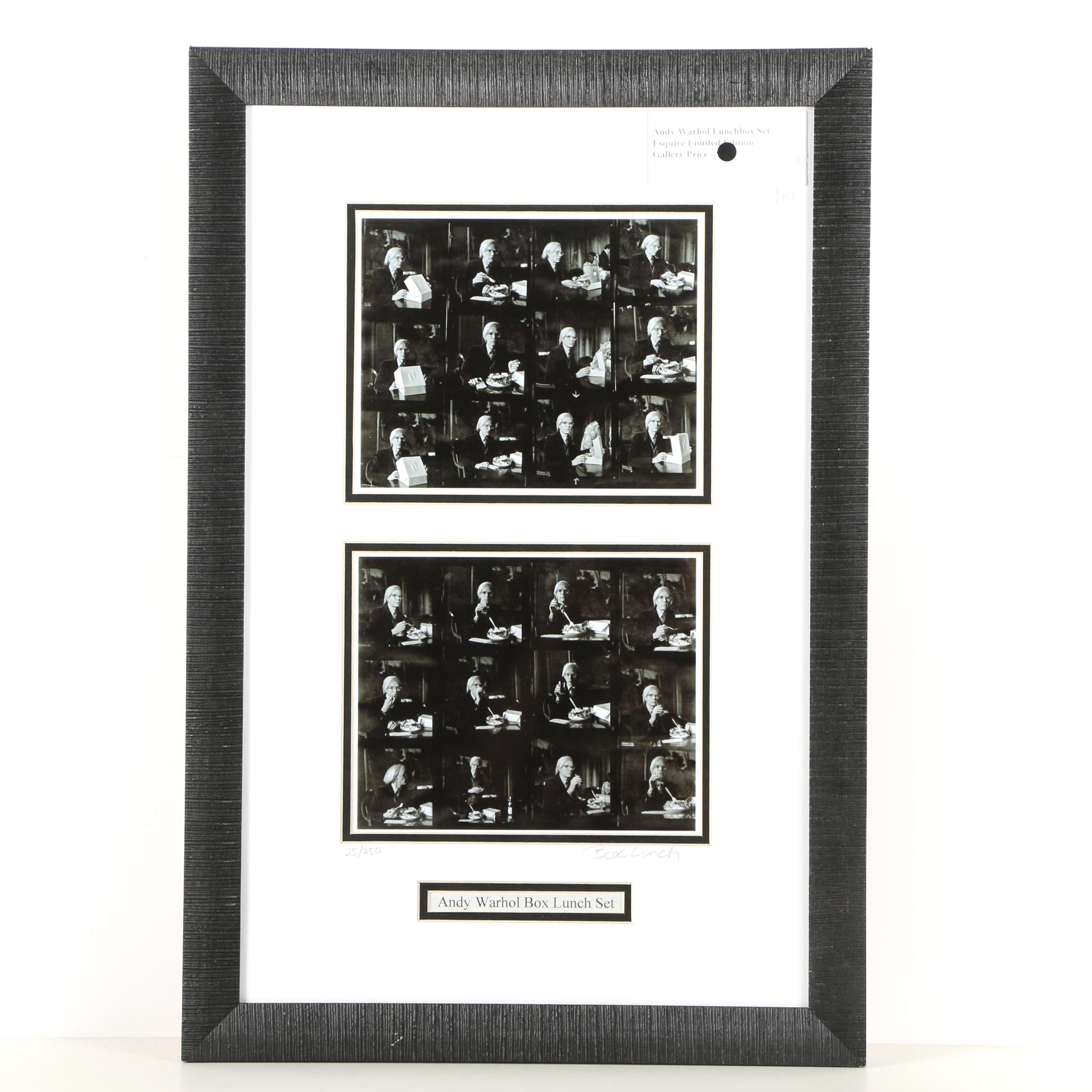 Limited Edition Giclee After Andy Warhol's Self-Portrait Series "Box Lunch"