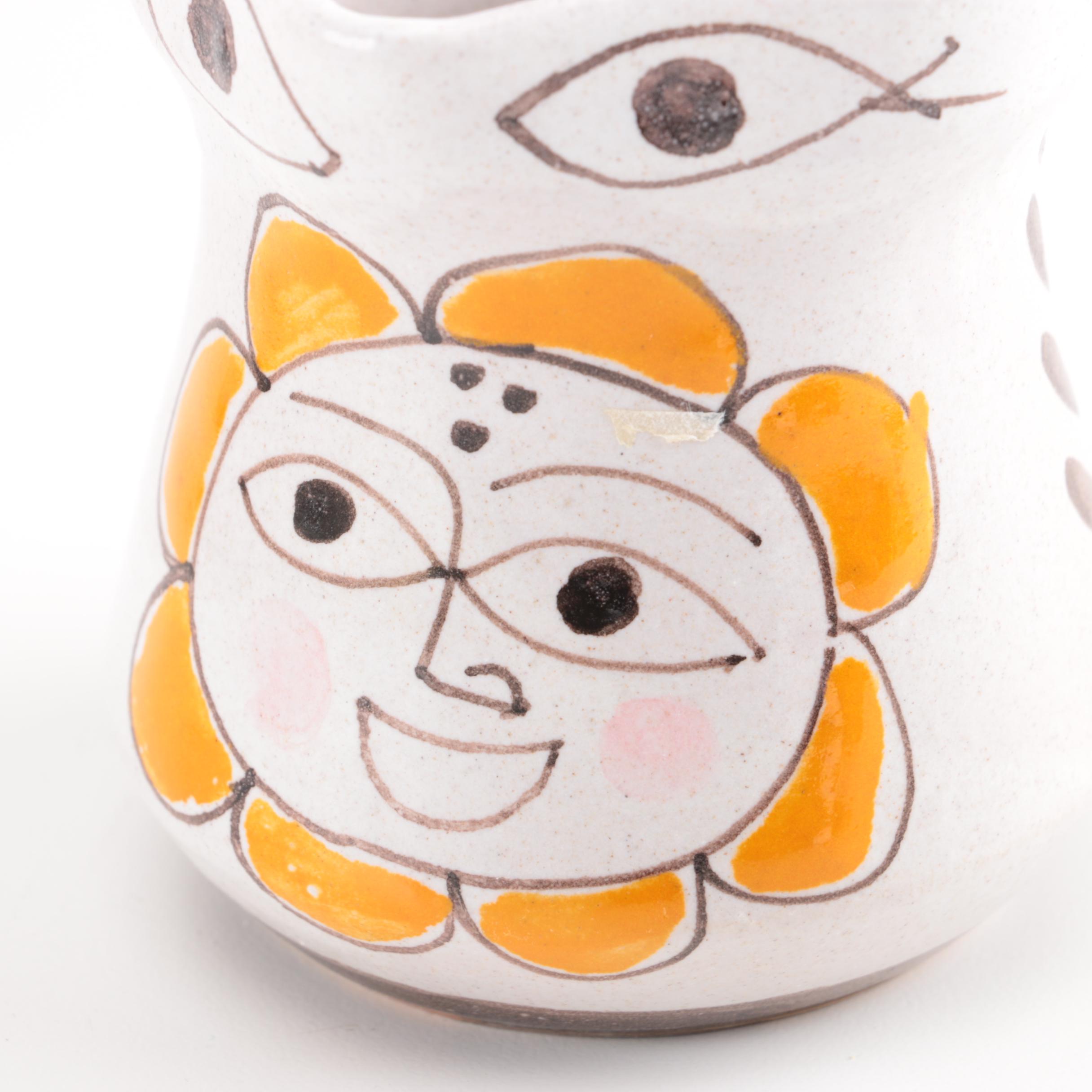 Italian Hand Painted Desimone Ceramic Tableware