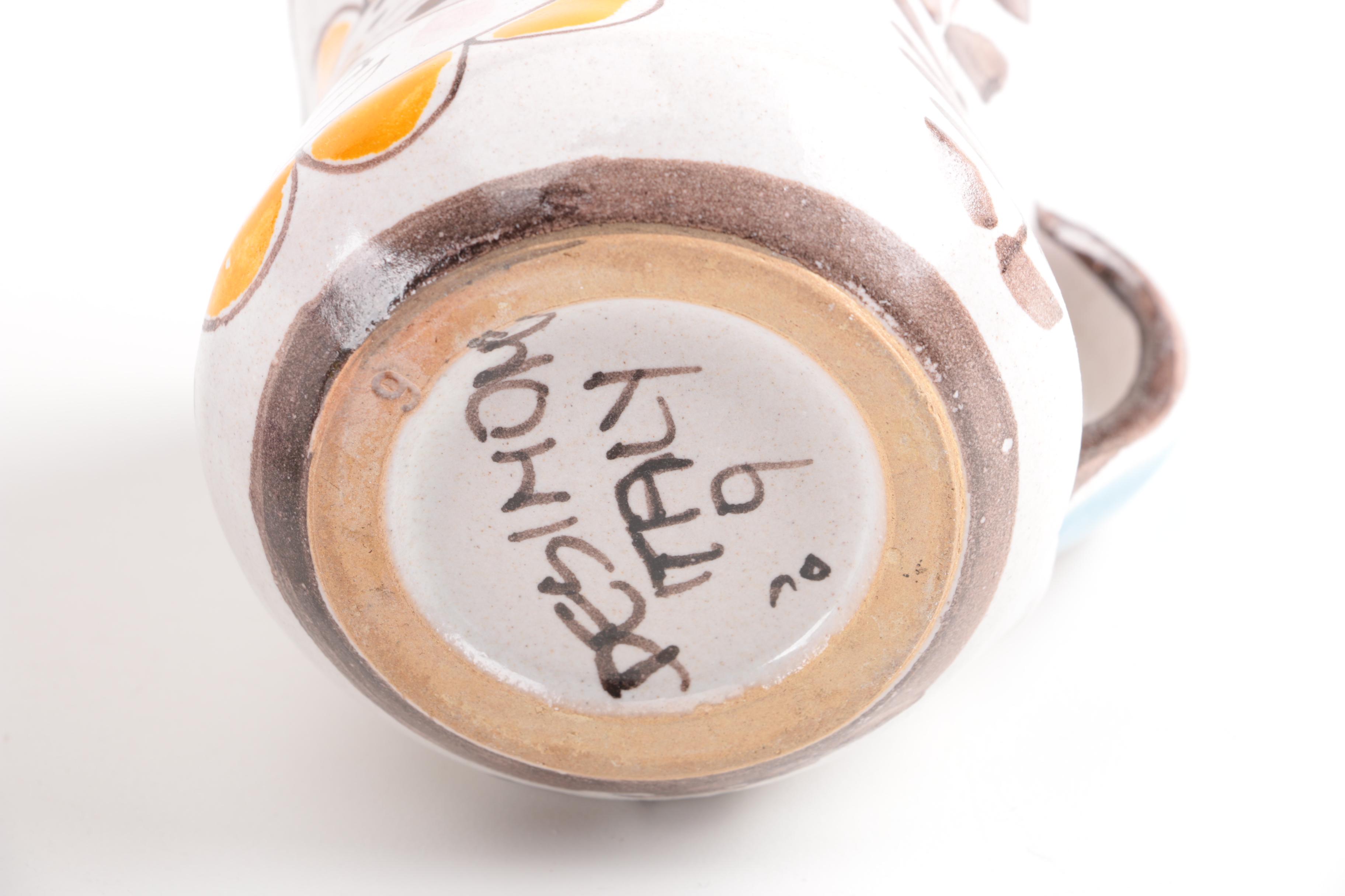 Italian Hand Painted Desimone Ceramic Tableware