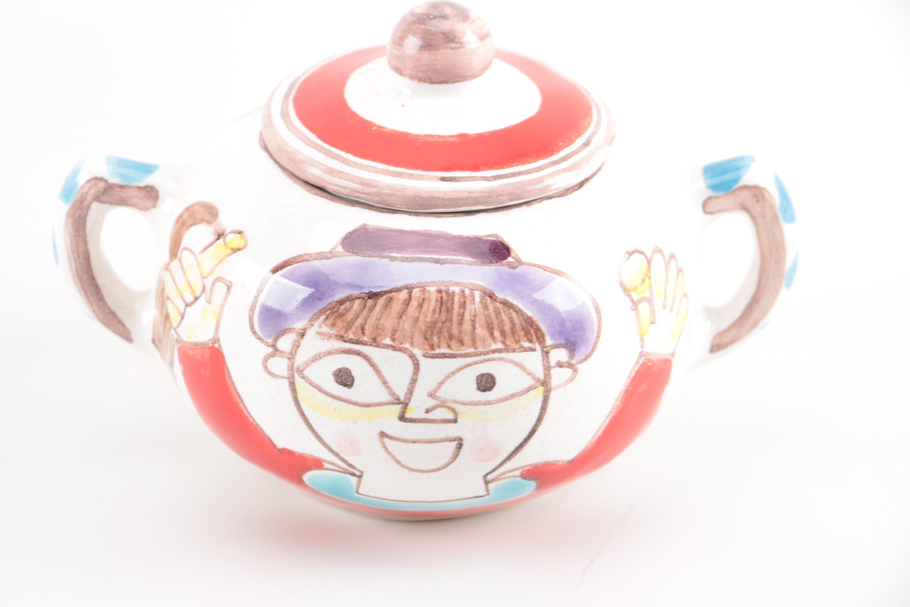 Italian Hand Painted Desimone Ceramic Tableware