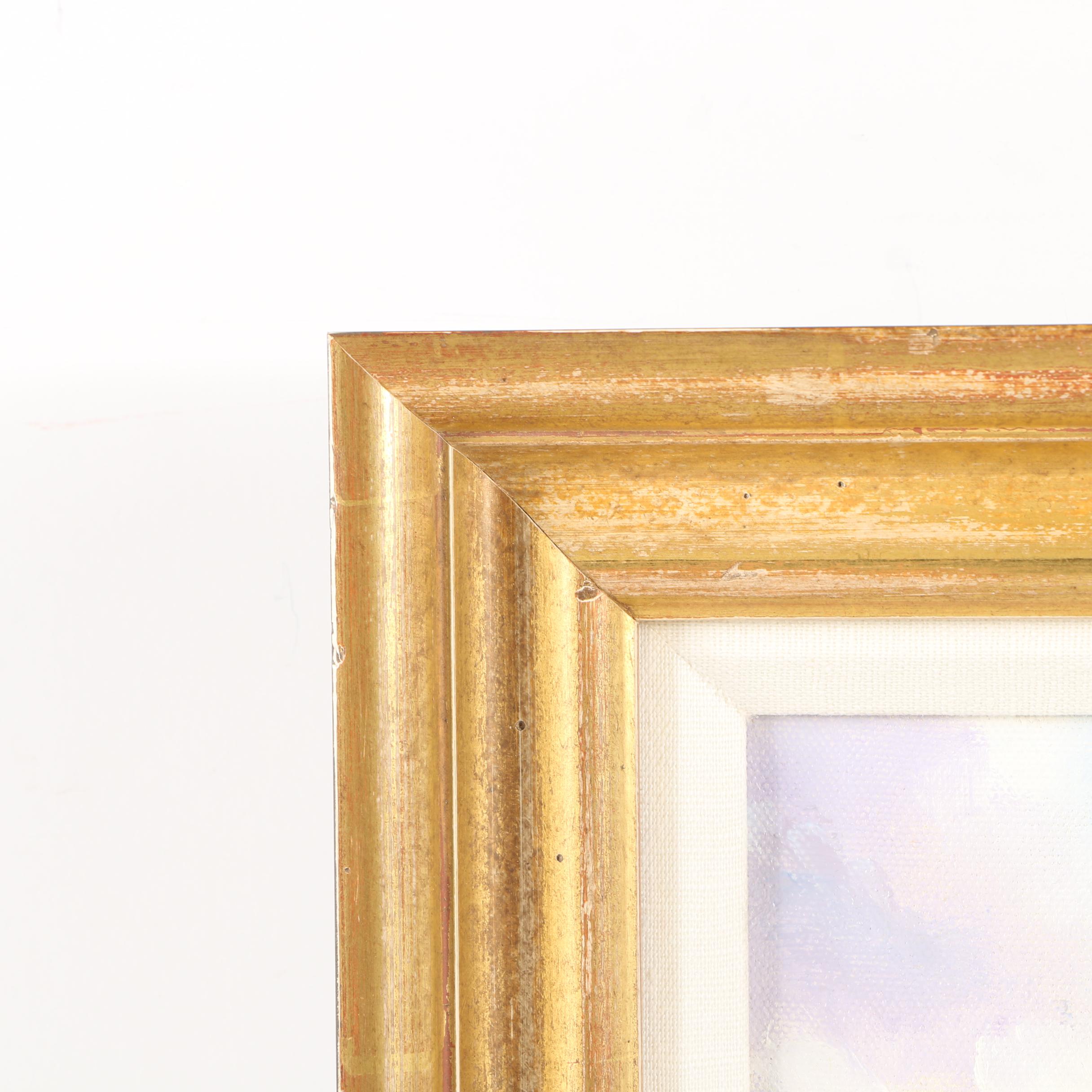 Helen Wynn Oil Painting of Landscape with Winding Path