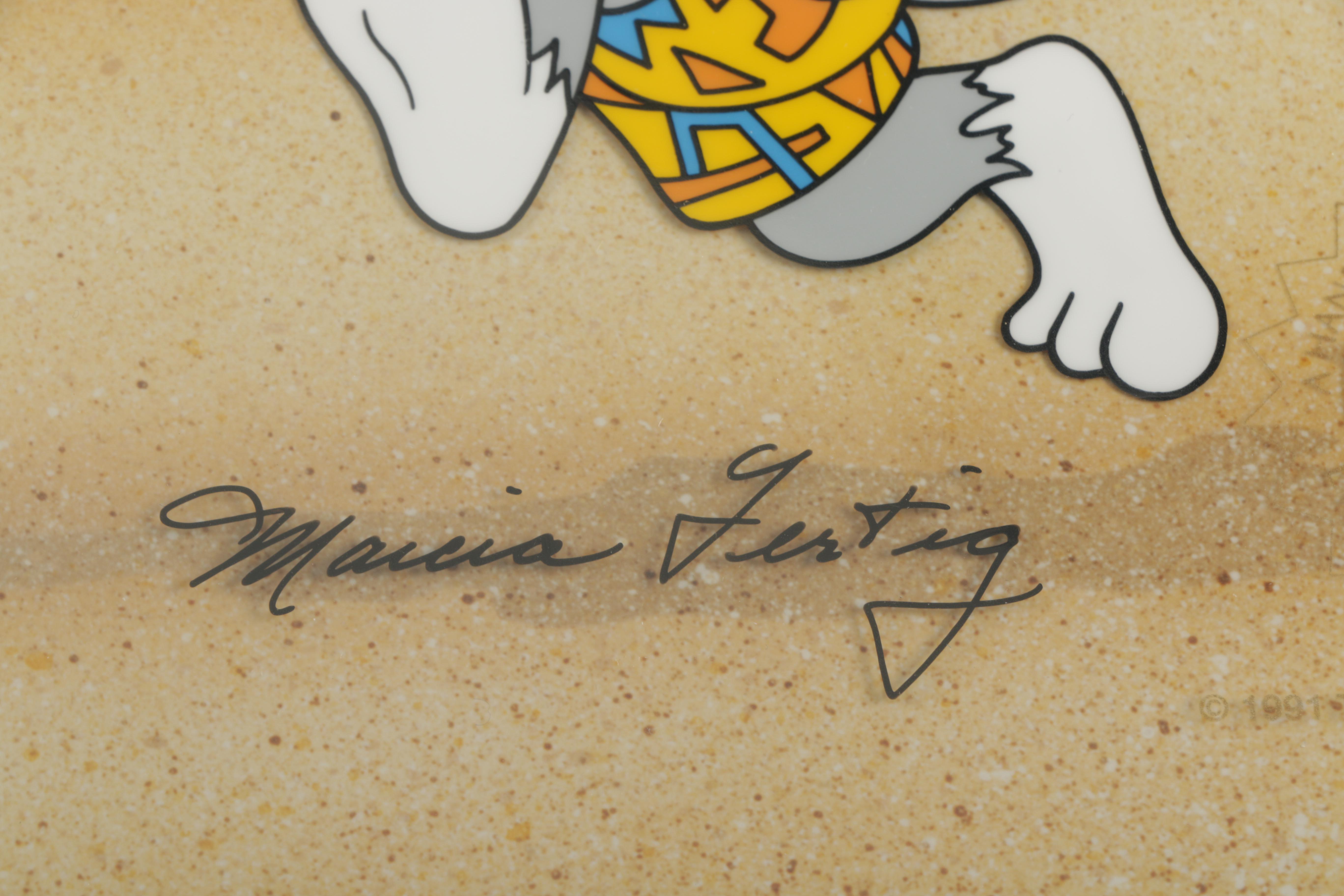 Marcia Fertig Limited Edition Tom and Jerry Animation Cel "The Great Chase"