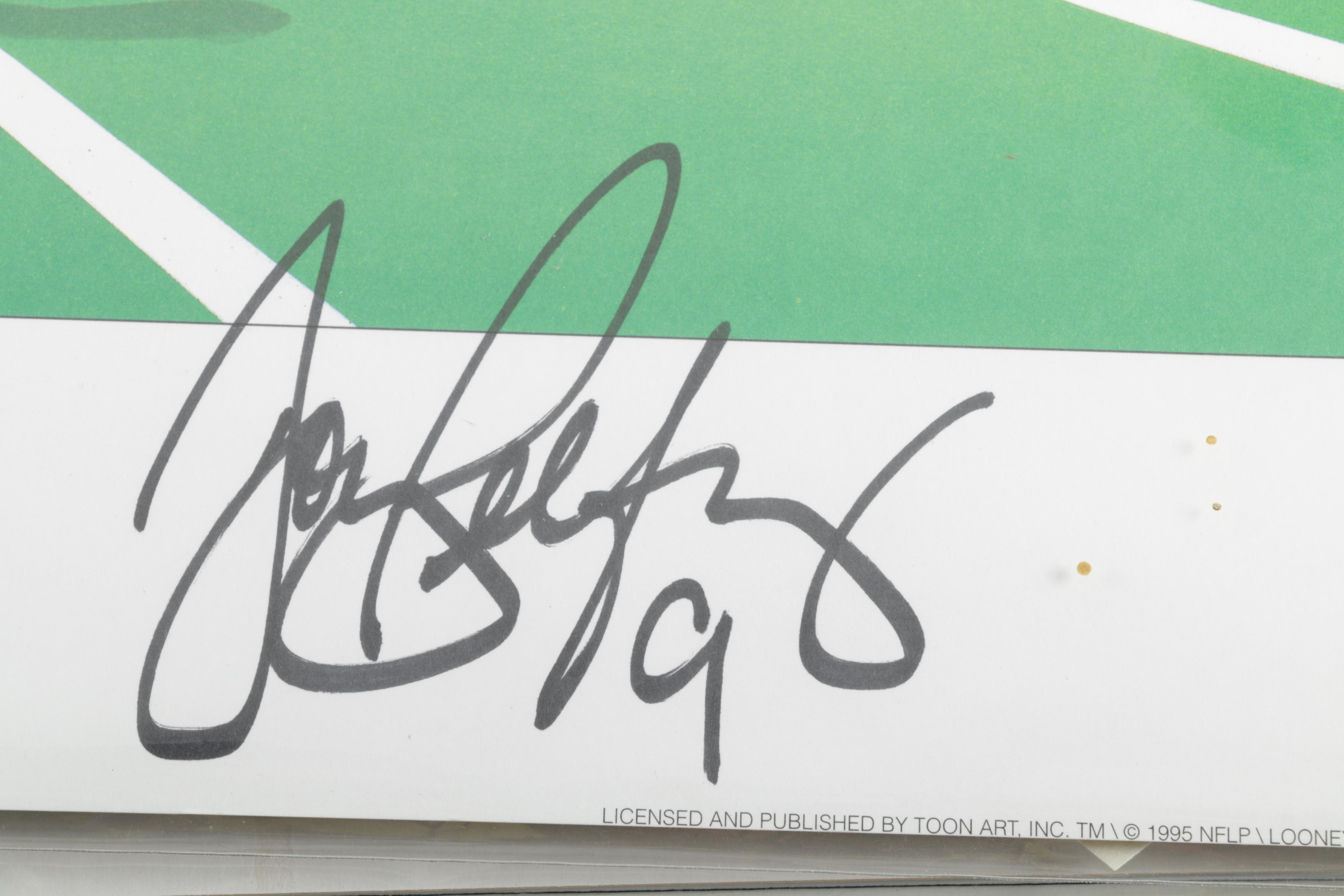 Cincinnati Bengals Prints on Paper Featuring Ickey Woods and Carson Palmer