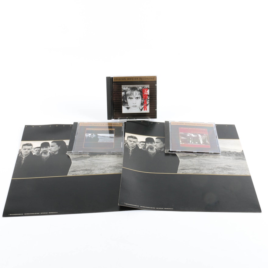 U2 Original Master Recording Ultra Discs and Album Posters