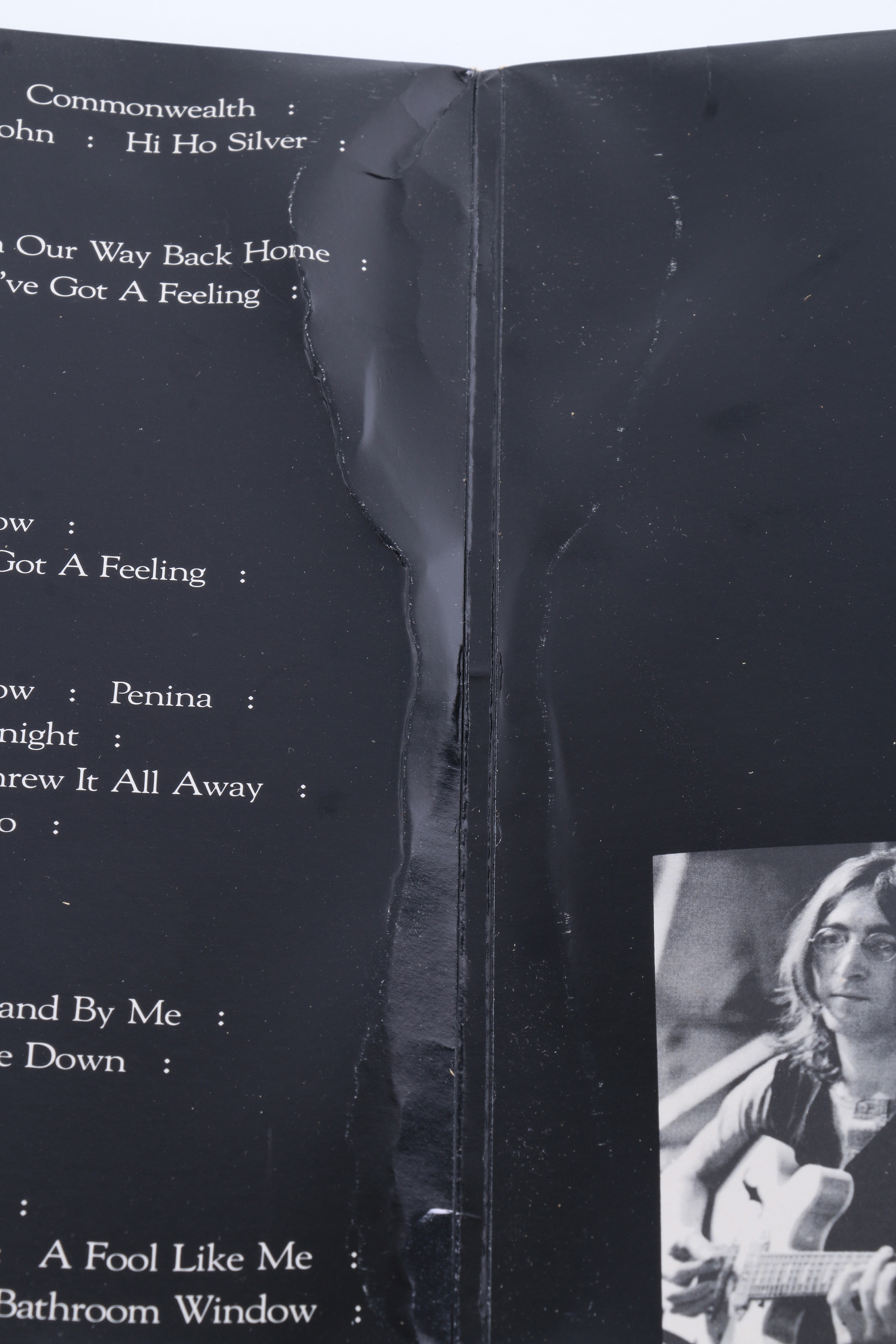 The Beatles "Black Album" 1981 Japanese Bootleg LP