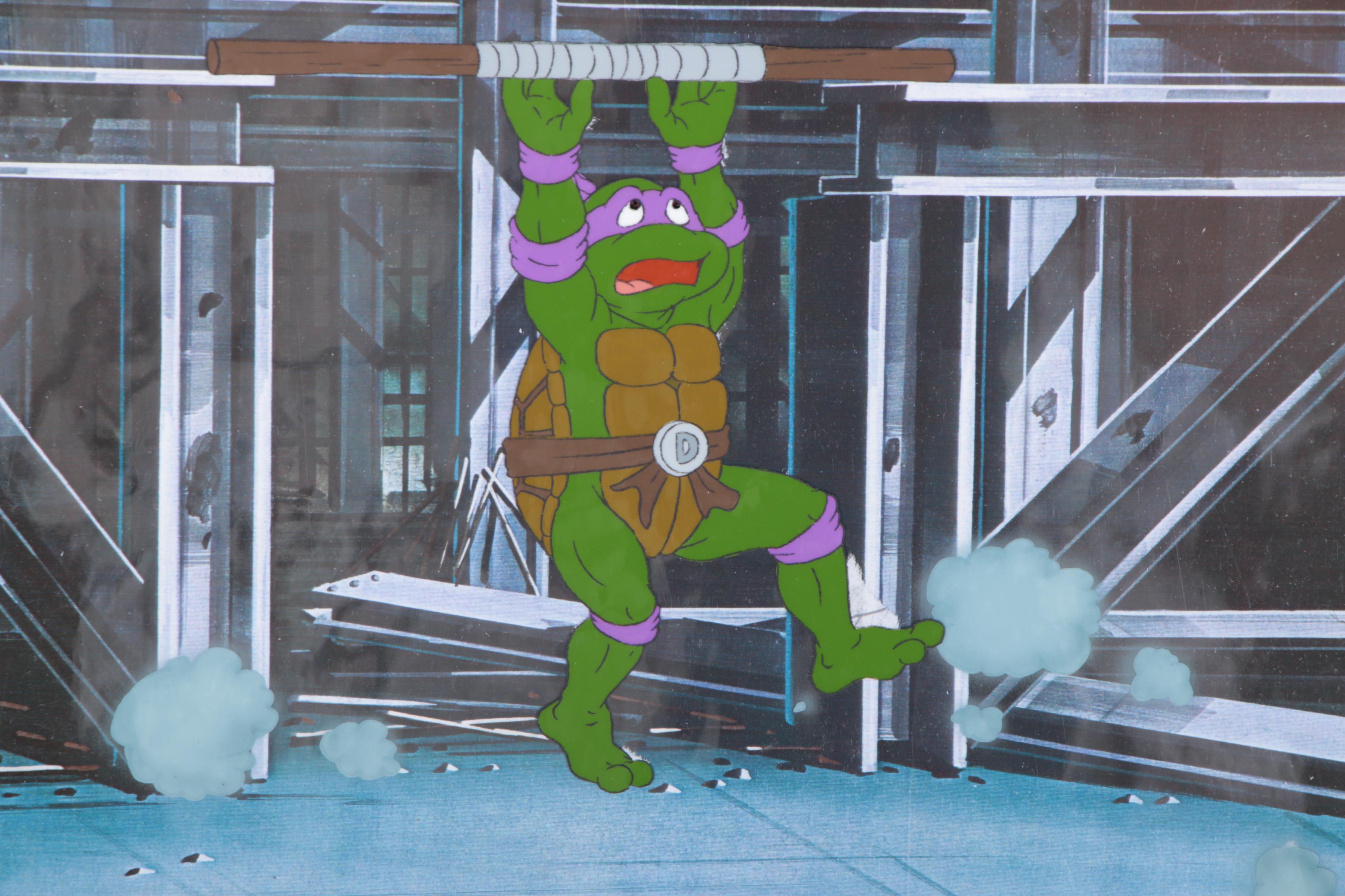 Teenage Mutant Ninja Turtles Animation Cels