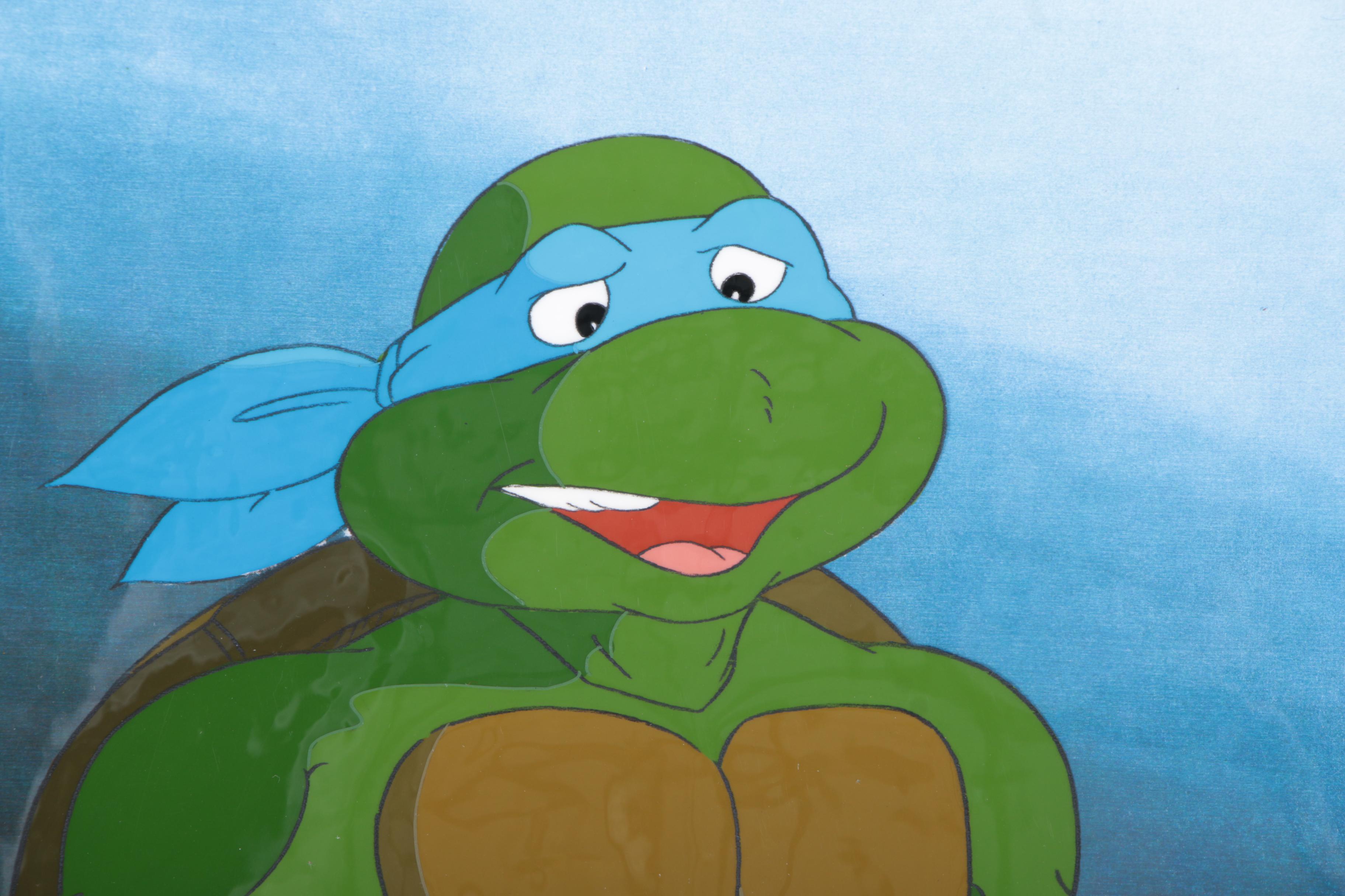 Teenage Mutant Ninja Turtles Animation Cels