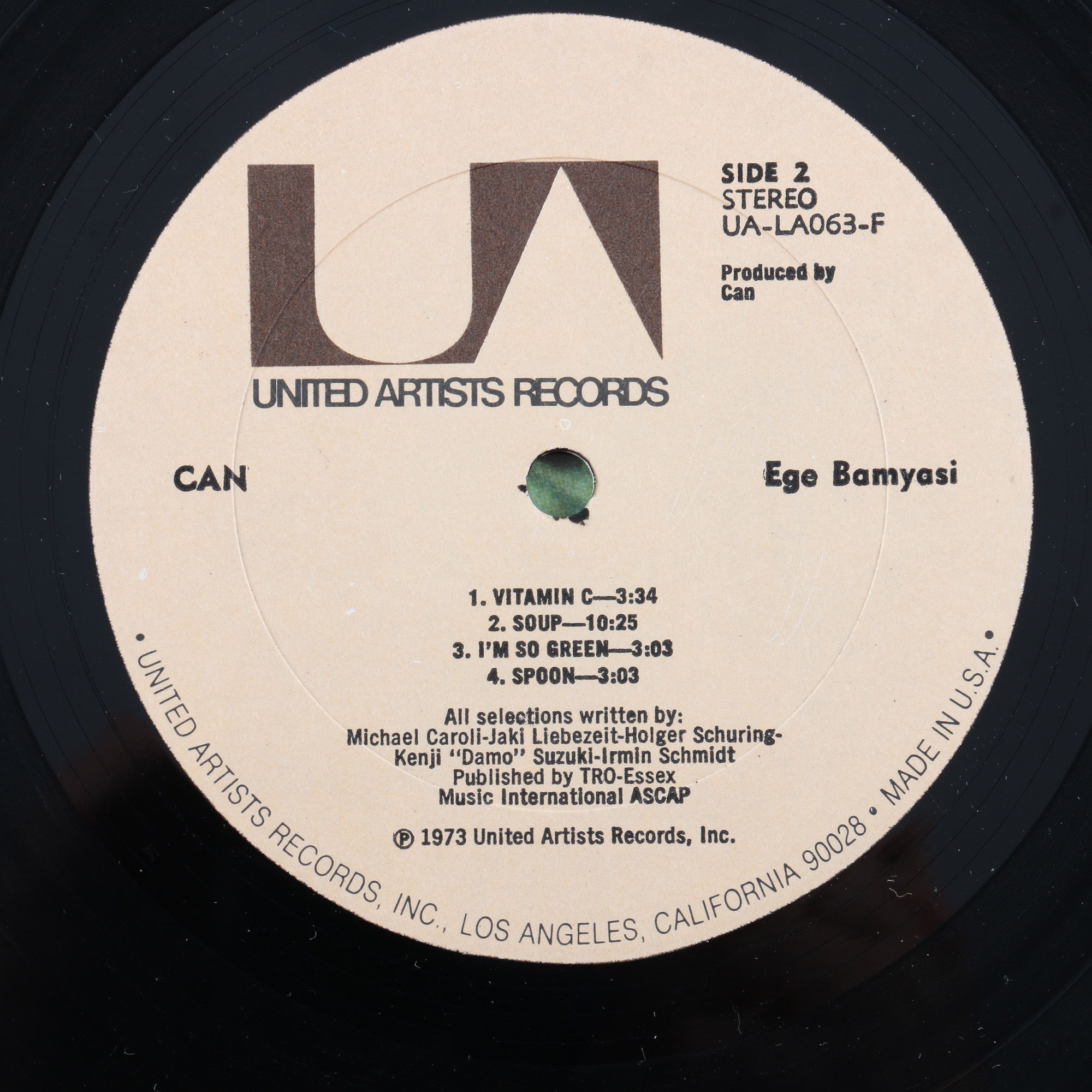Can "Ege Bamyasi" Original US Pressing LP