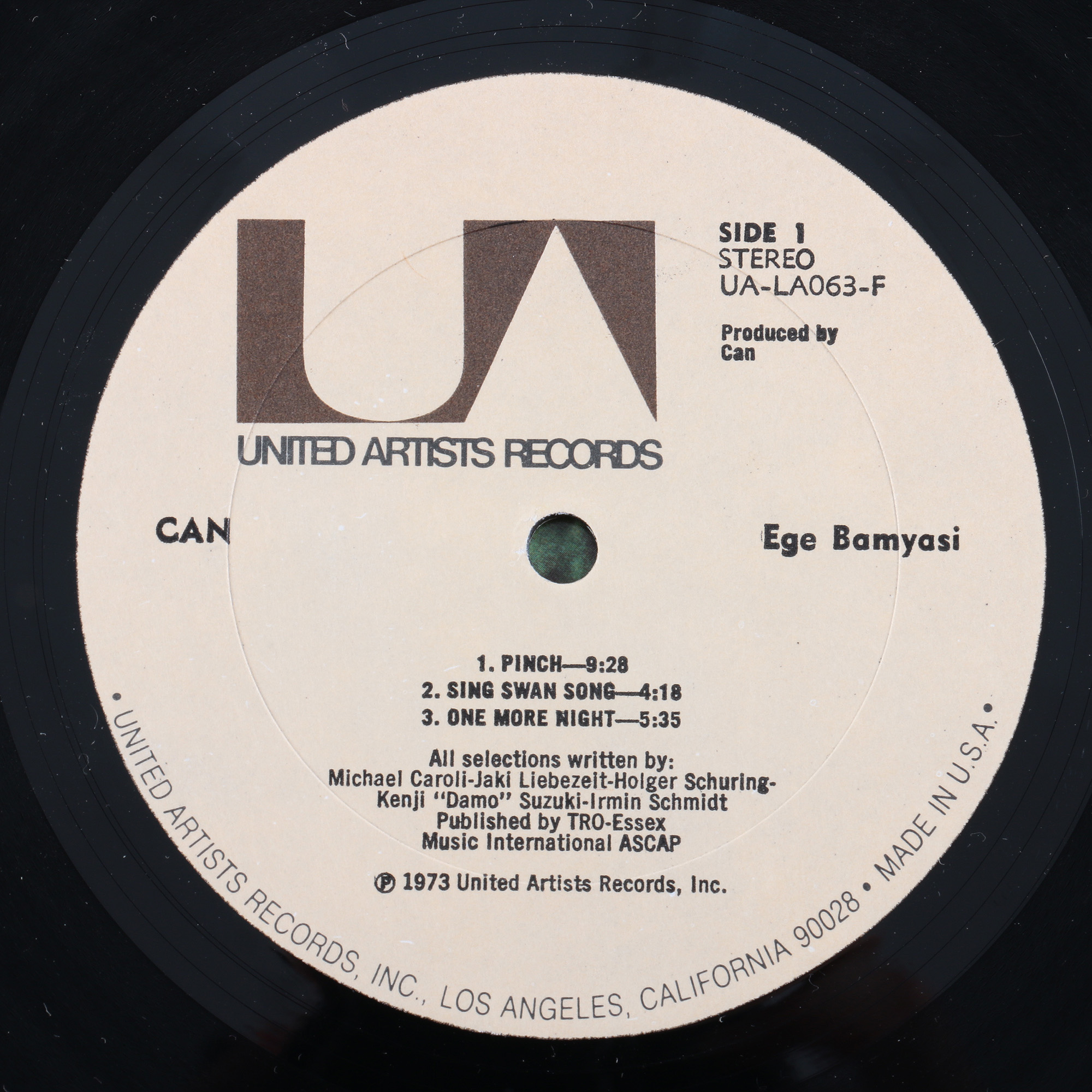 Can "Ege Bamyasi" Original US Pressing LP