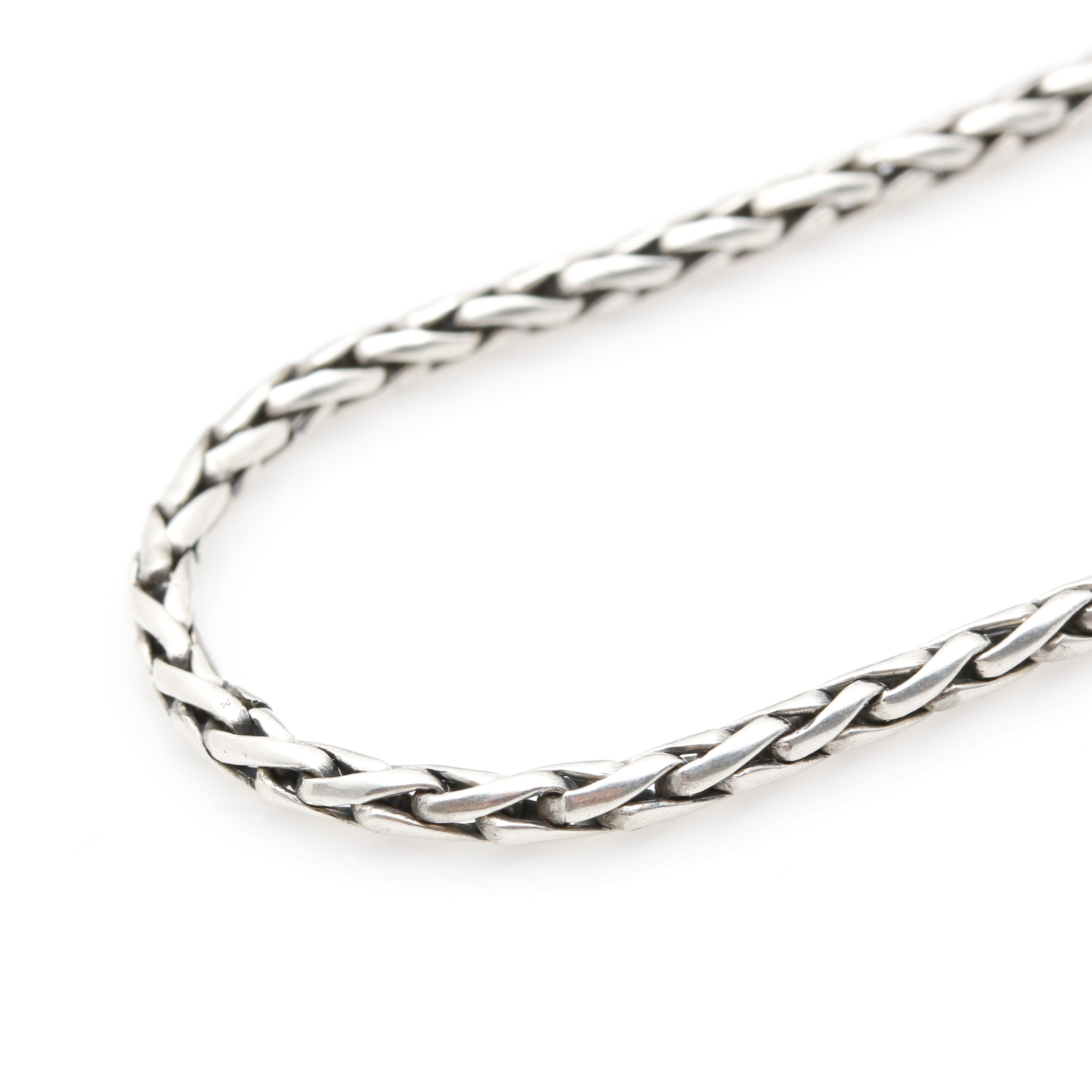 Sterling Silver Necklace and Bracelet Including Effy