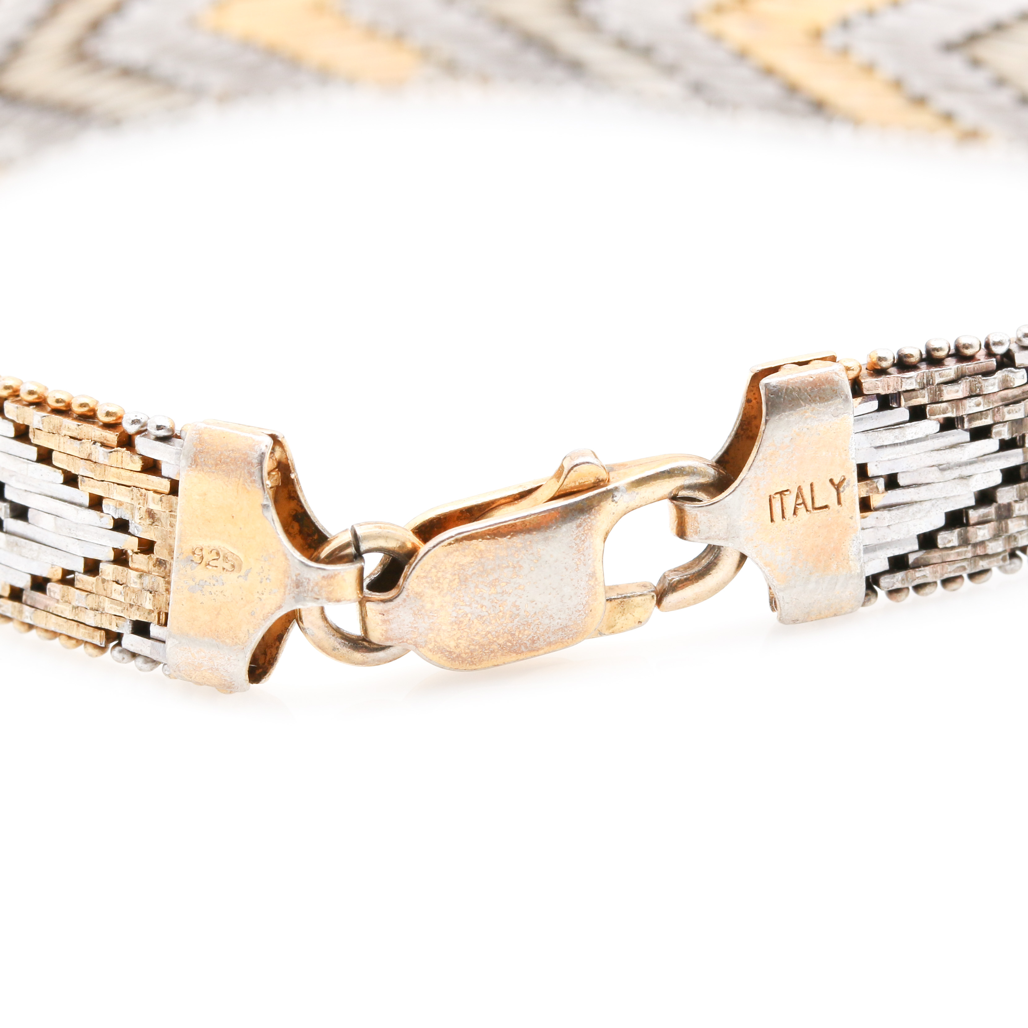 Sterling Silver Necklace and Bracelet Including Effy