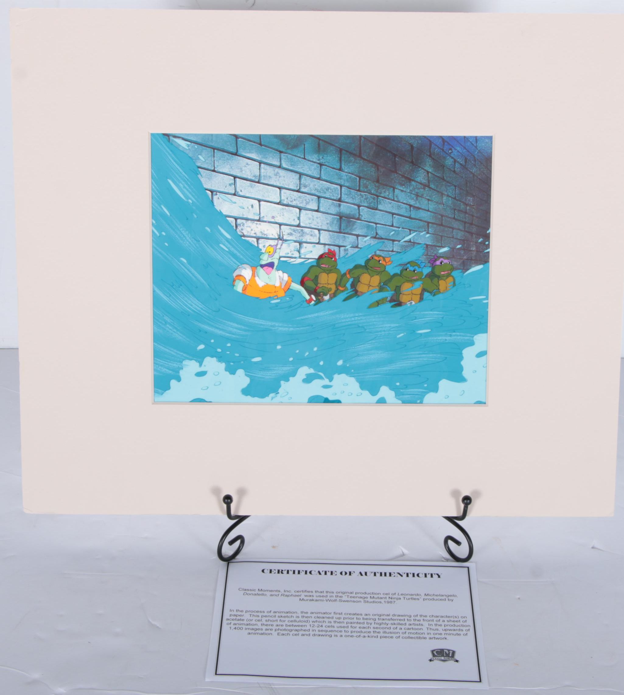 Teenage Mutant Ninja Turtles Animation Cels