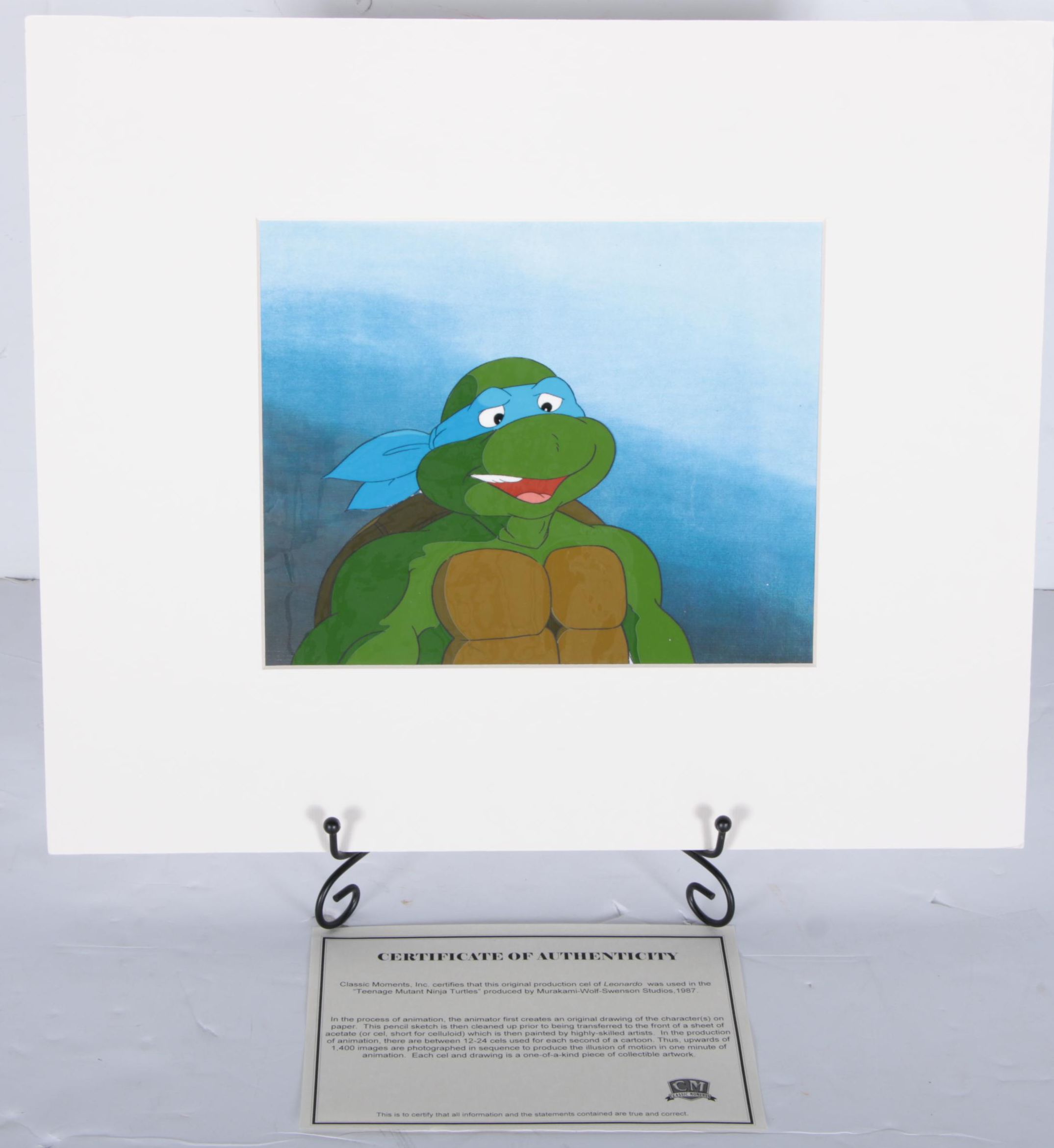 Teenage Mutant Ninja Turtles Animation Cels