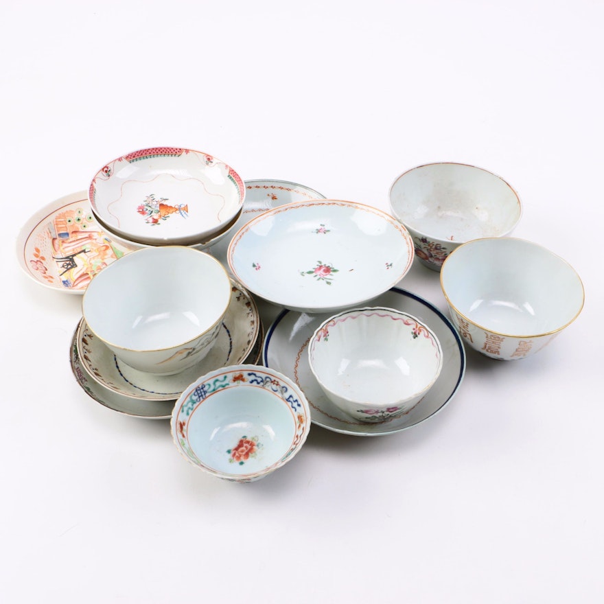 Antique Porcelain Bowl Collection